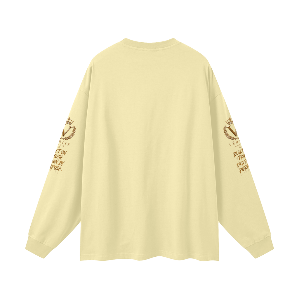 7NV-VERITE-Oversized Unisex Long Sleeve T-Shirt