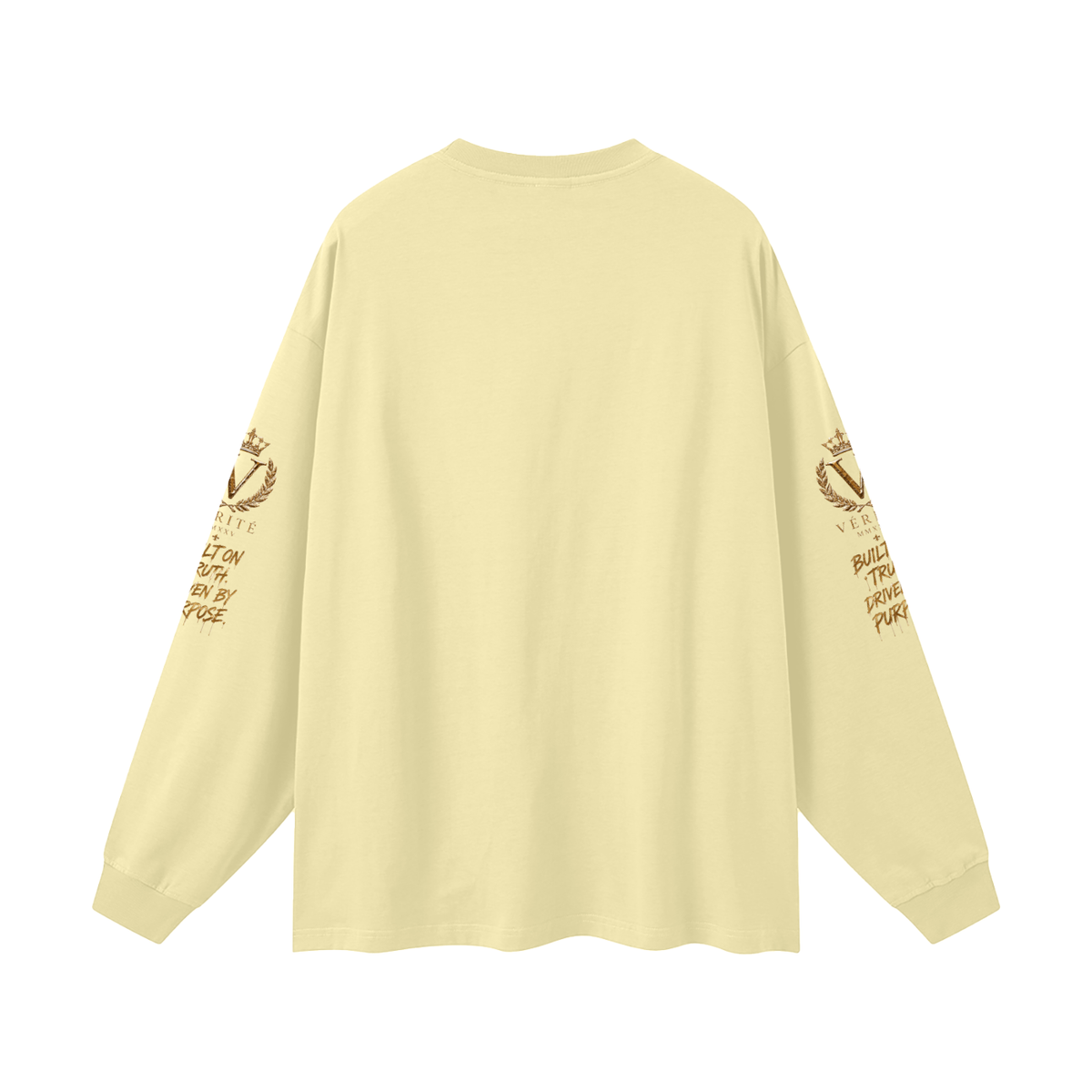 7NV-VERITE-Oversized Unisex Long Sleeve T-Shirt