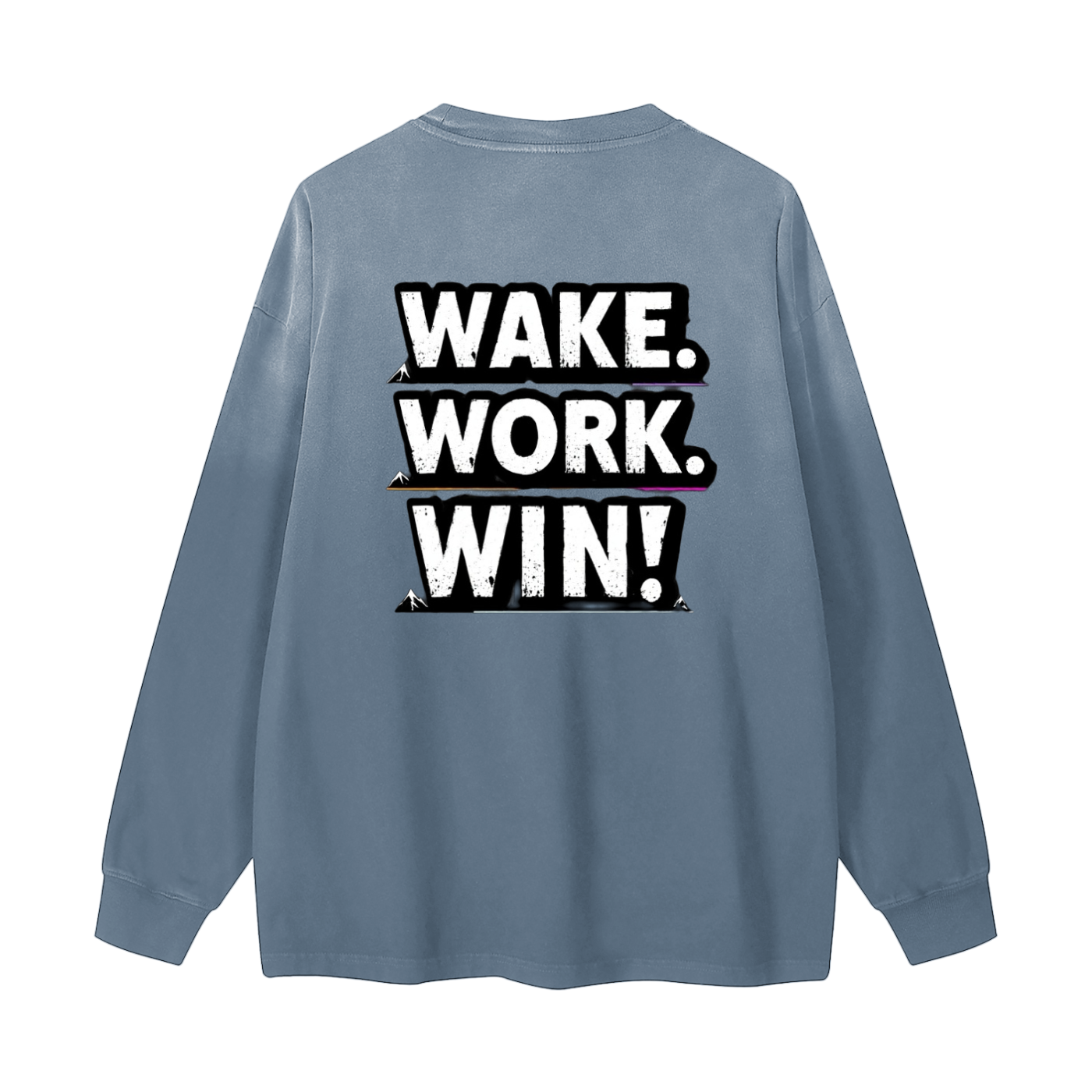 Gradient Washed Long Sleeve T-Shirt