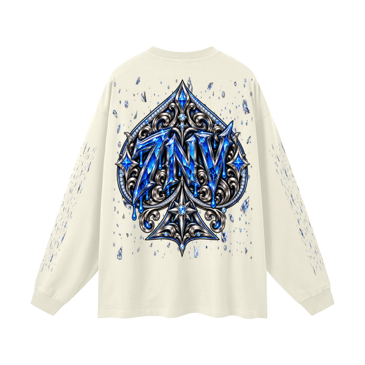 7NV-Oversized Unisex Long Sleeve T-Shirt