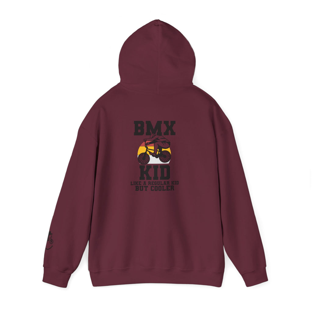 Rad-BMX Kid Hoodie — "Like a Regular Kid But Cooler" Youth BMX Pullover