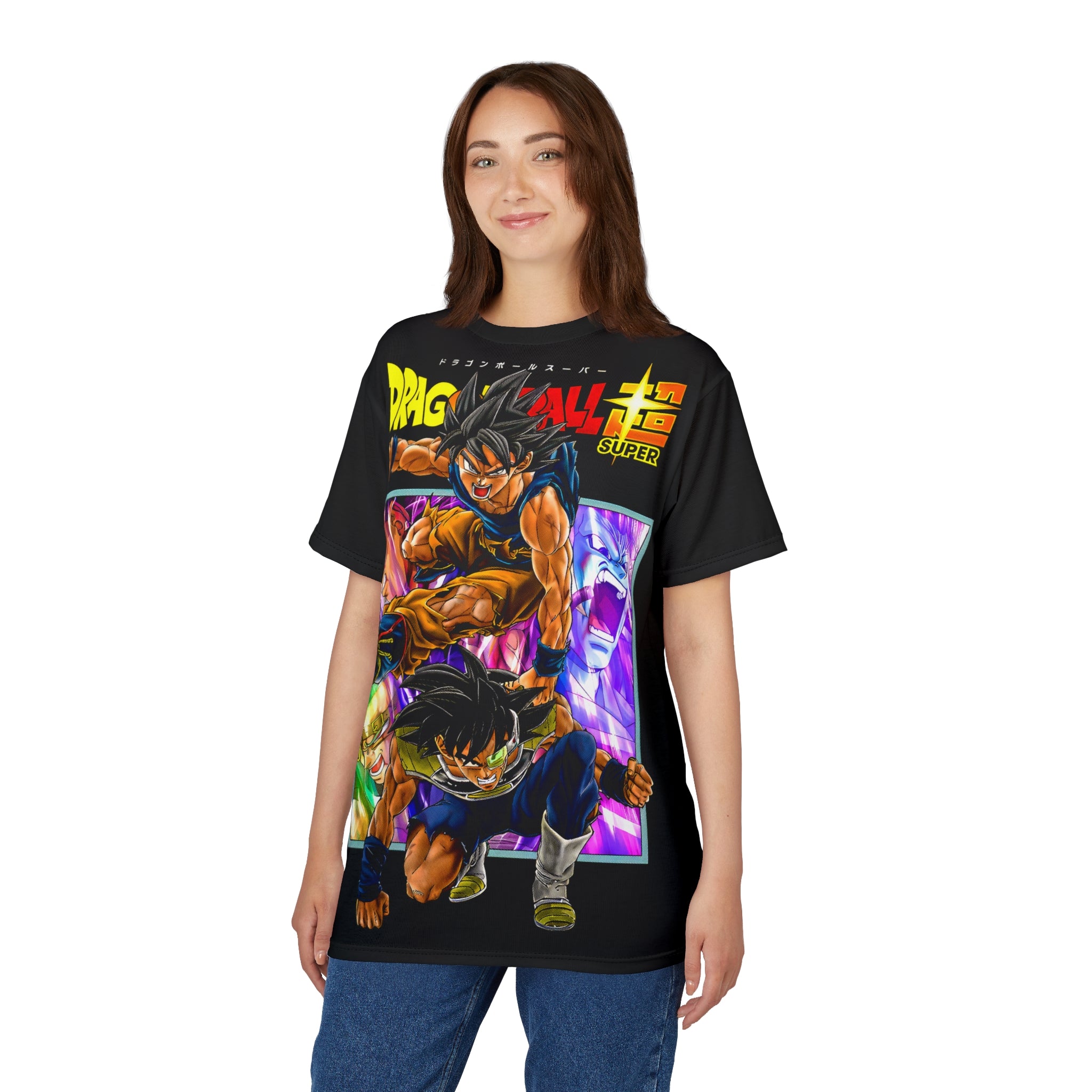 Dragon- Ball Super Goku & Broly Action Graphic Tee