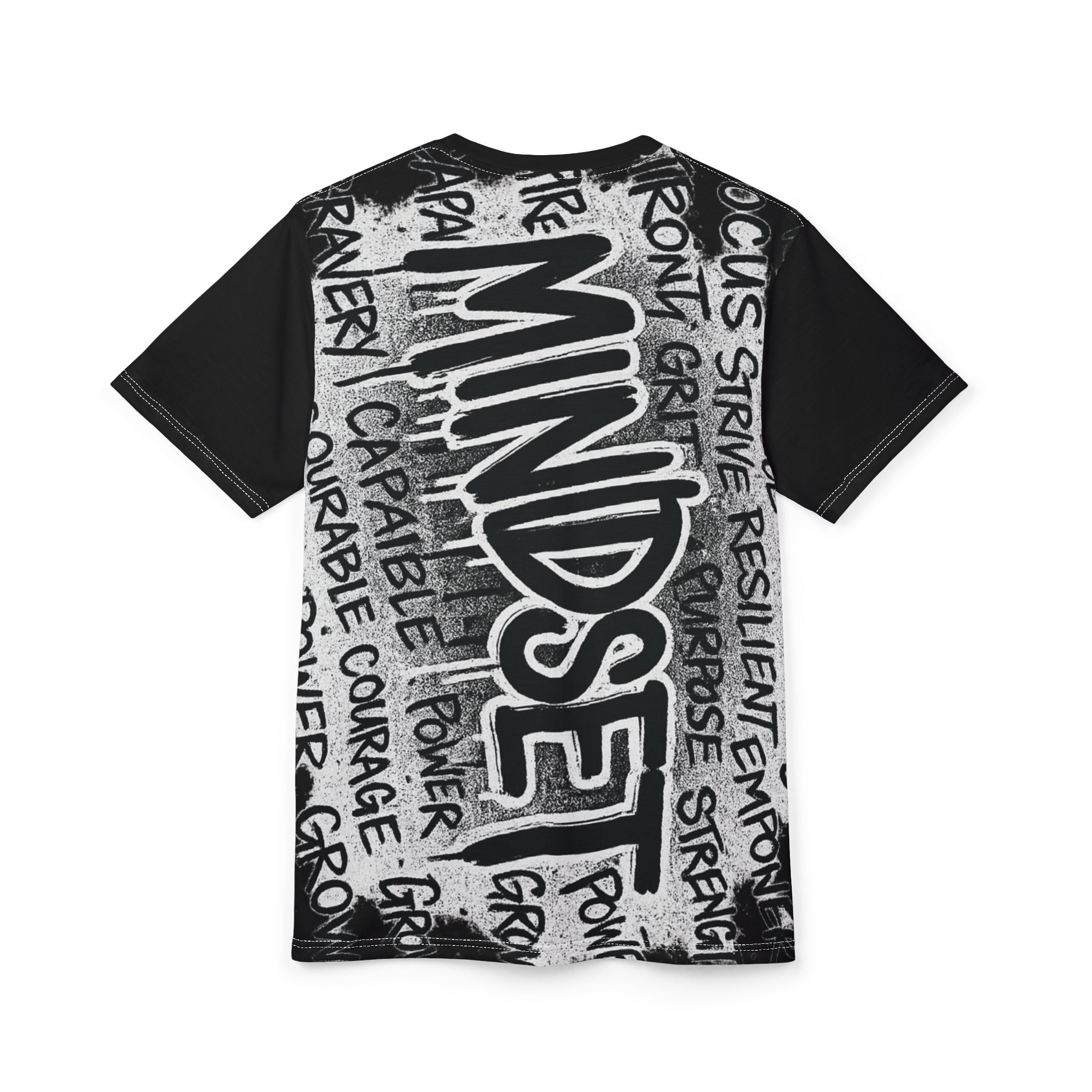 Mindset- Hip-Hop Duo Graphic Tee — Streetwear Cartoon Rappers All-Over Print