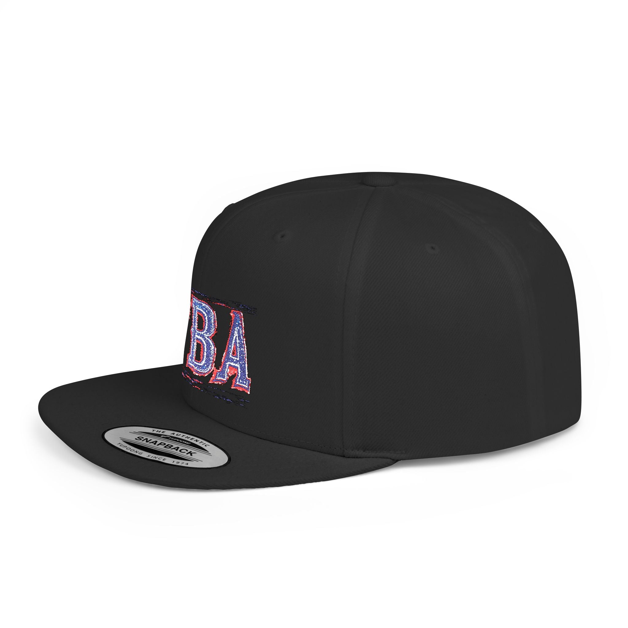 FBA- Distressed Patch Snapback Hat