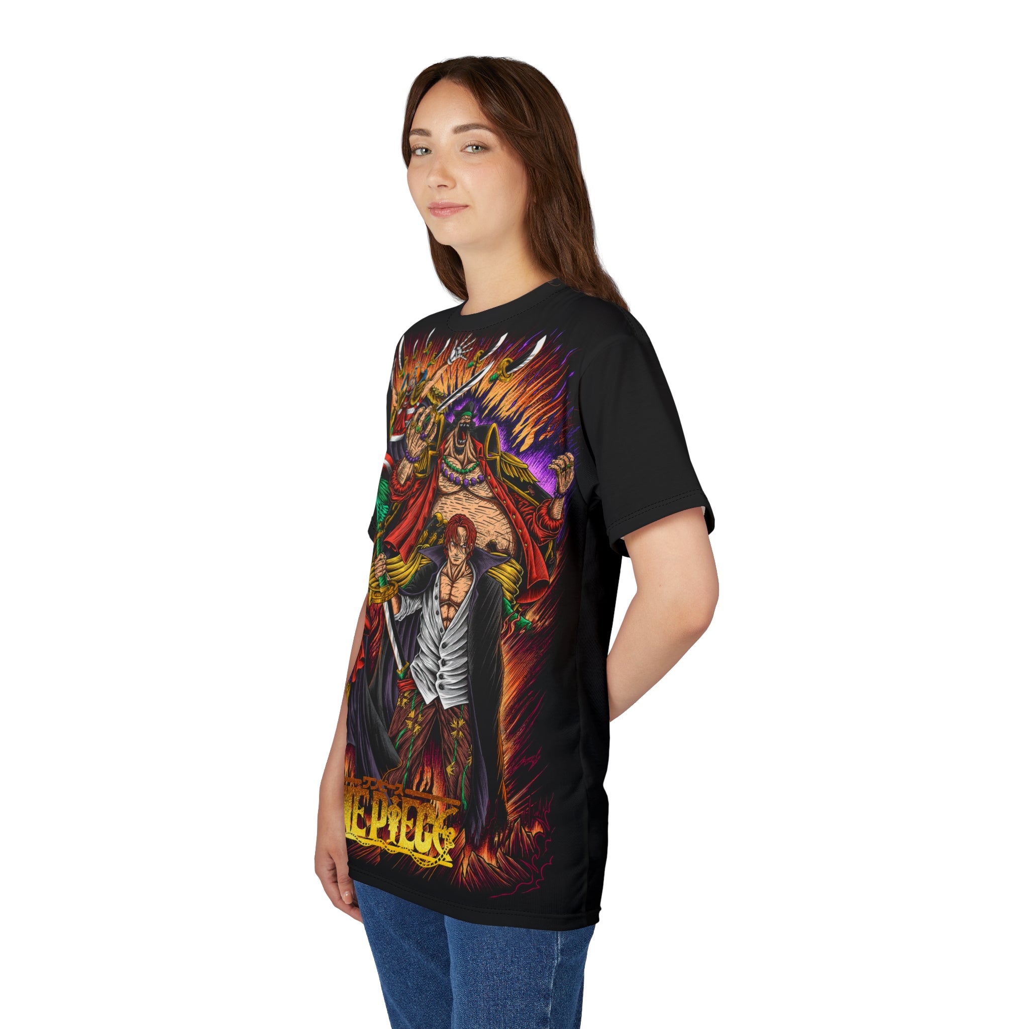 Anime- Thriller Bark Crew Graphic Tee — Pirate Anime All-Over Print
