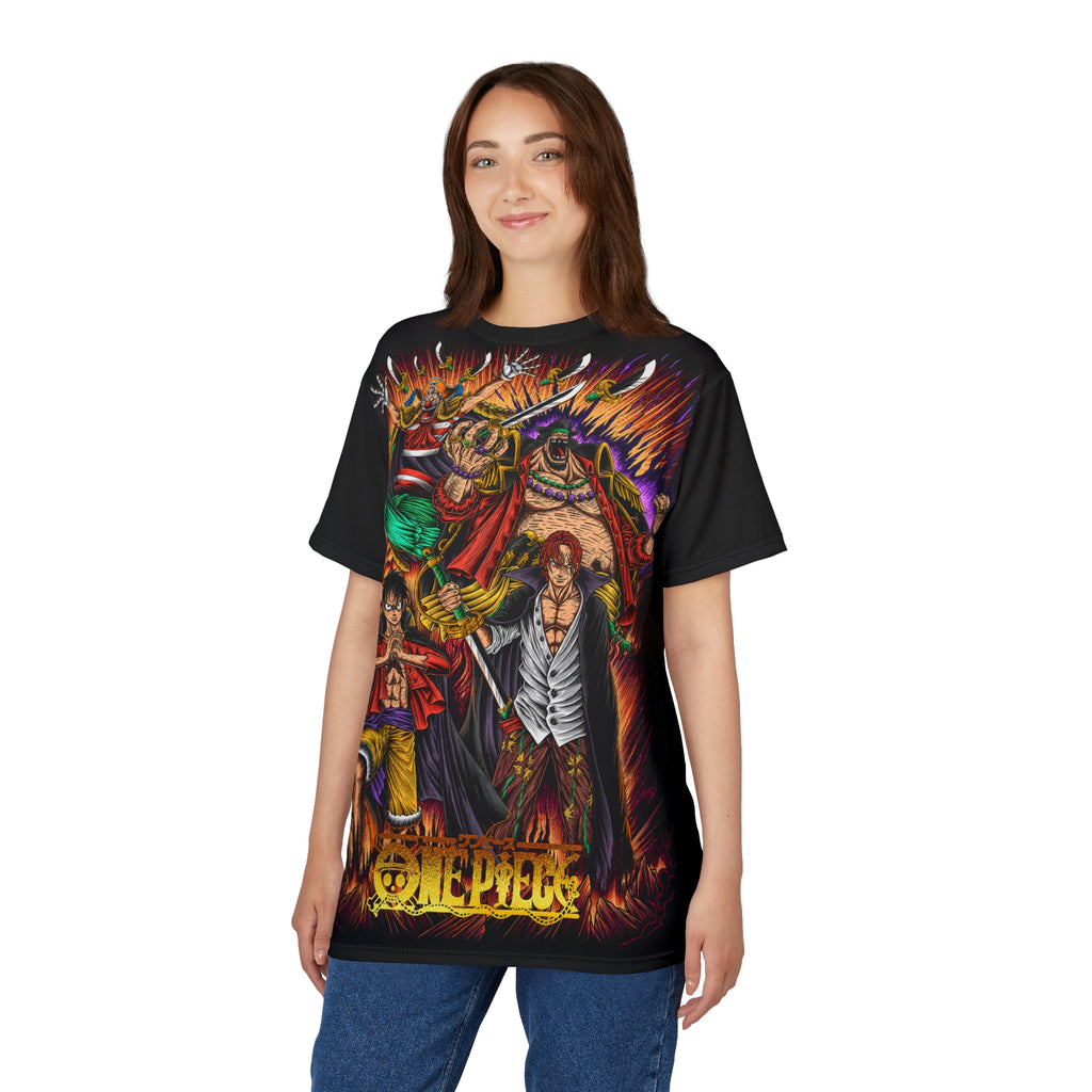 Anime- Thriller Bark Crew Graphic Tee — Pirate Anime All-Over Print