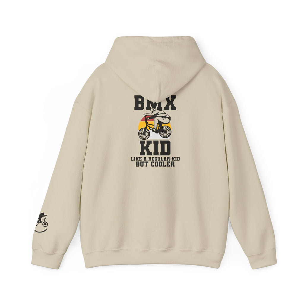 Rad-BMX Kid Hoodie — "Like a Regular Kid But Cooler" Youth BMX Pullover