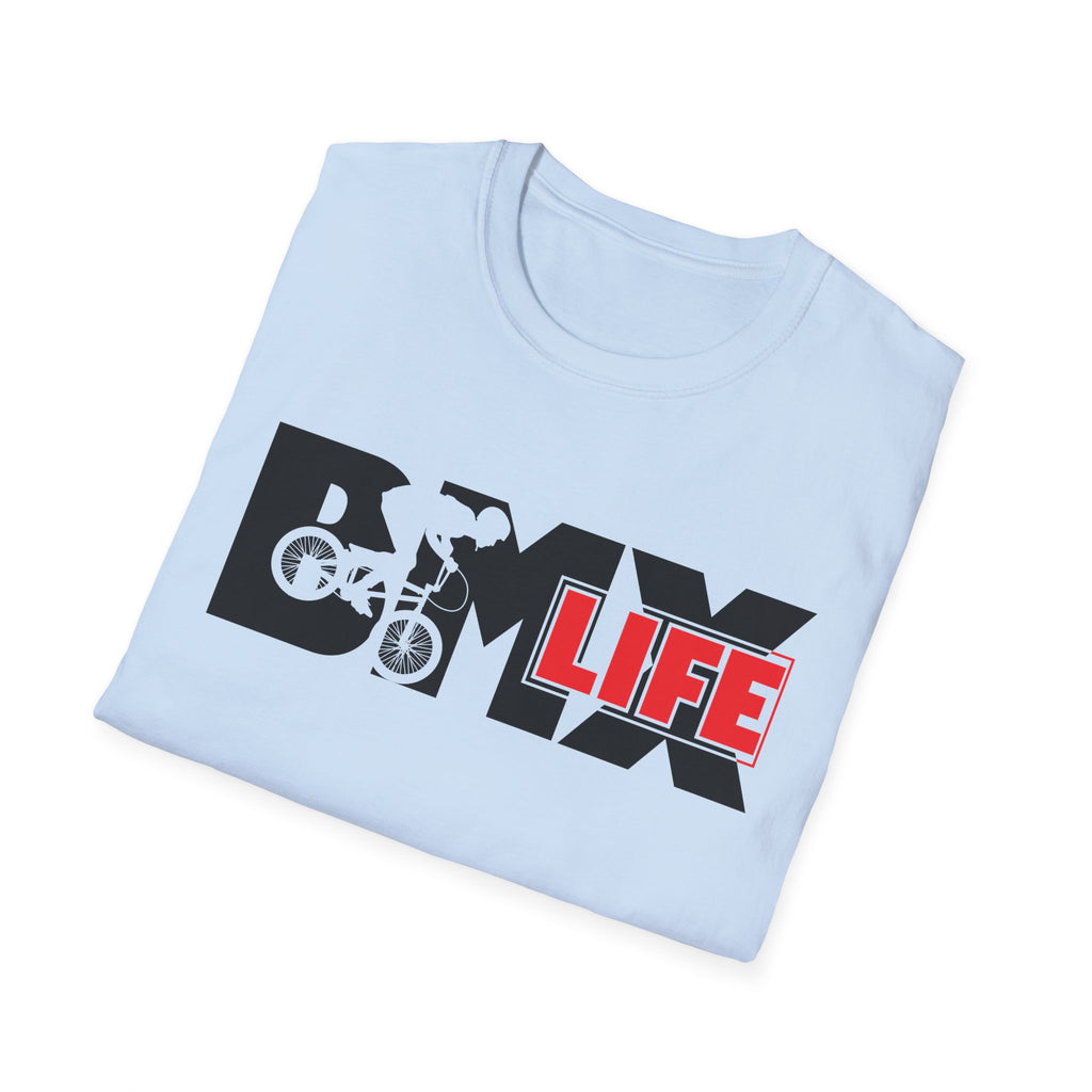Rad- Life T-Shirt — Motocross Rider Tee with Back Number 33