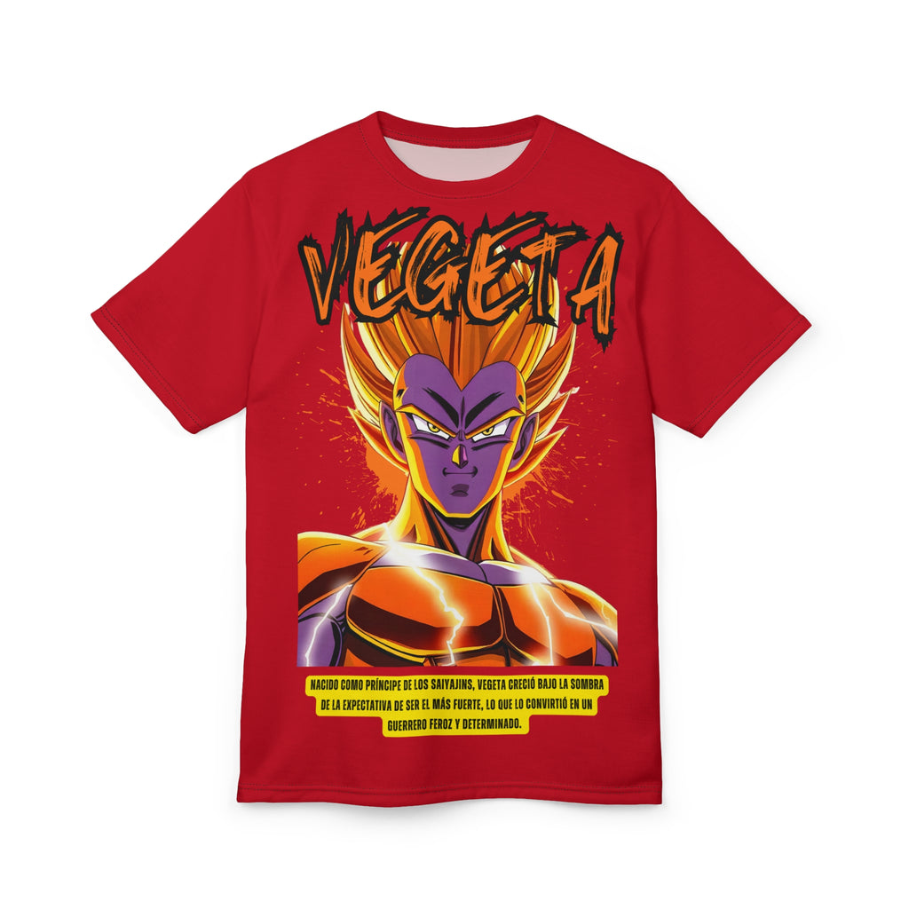 Dragon-Vegeta Anime Graphic Tee — Super Saiyan Full-Print Dragon Ball Shirt
