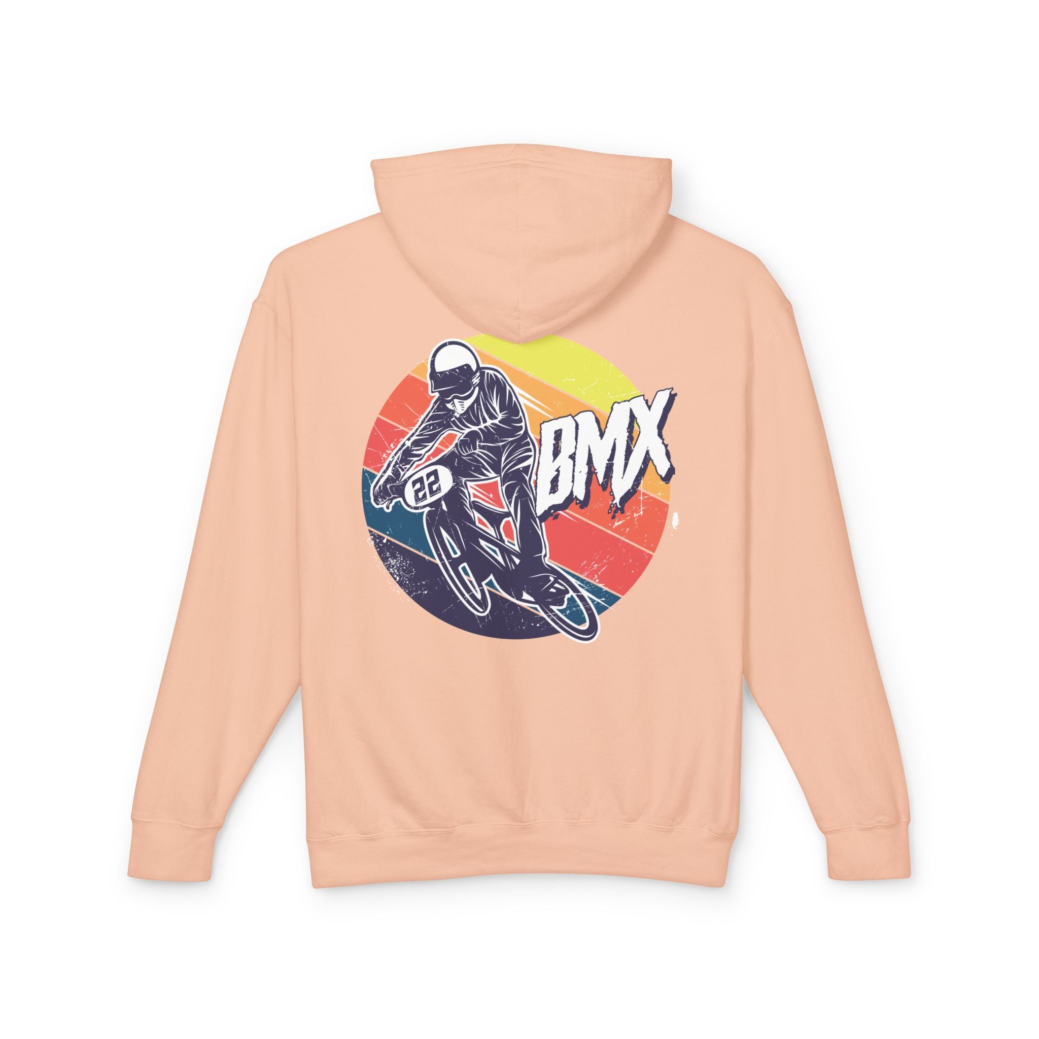 Rad- BMX Vintage Rider Hoodie — Retro BMX Sweatshirt for Cyclists & Fans
