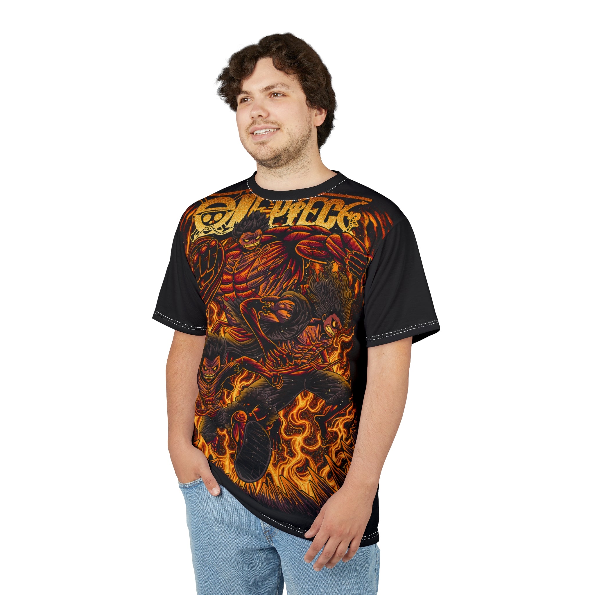 Anime- Fourth Flames Graphic Tee