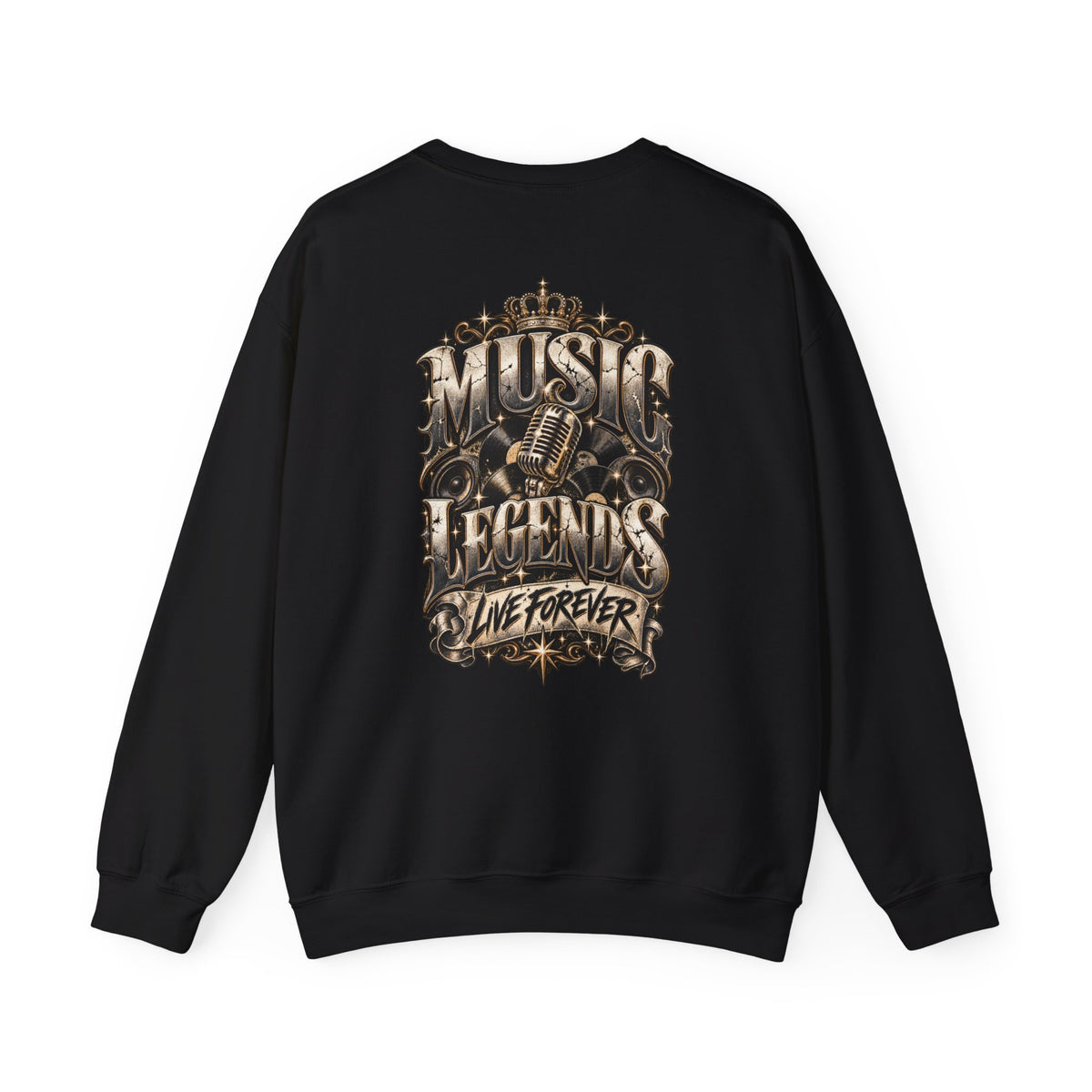 Legends- Crewneck Sweatshirt — "Ray Charles" Tribute Graphic