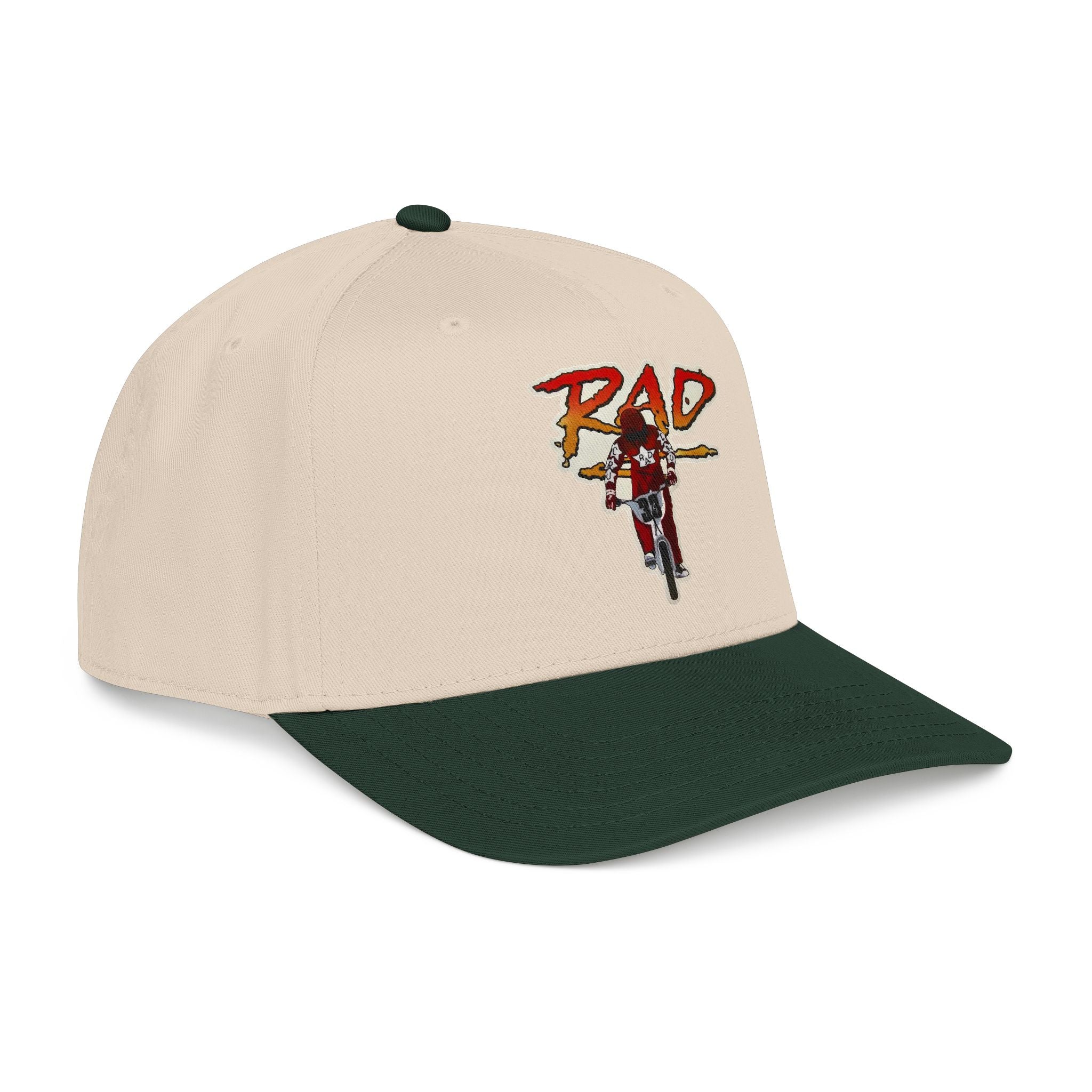 Rad- Dirt Bike Cap — Retro Motocross Baseball Hat