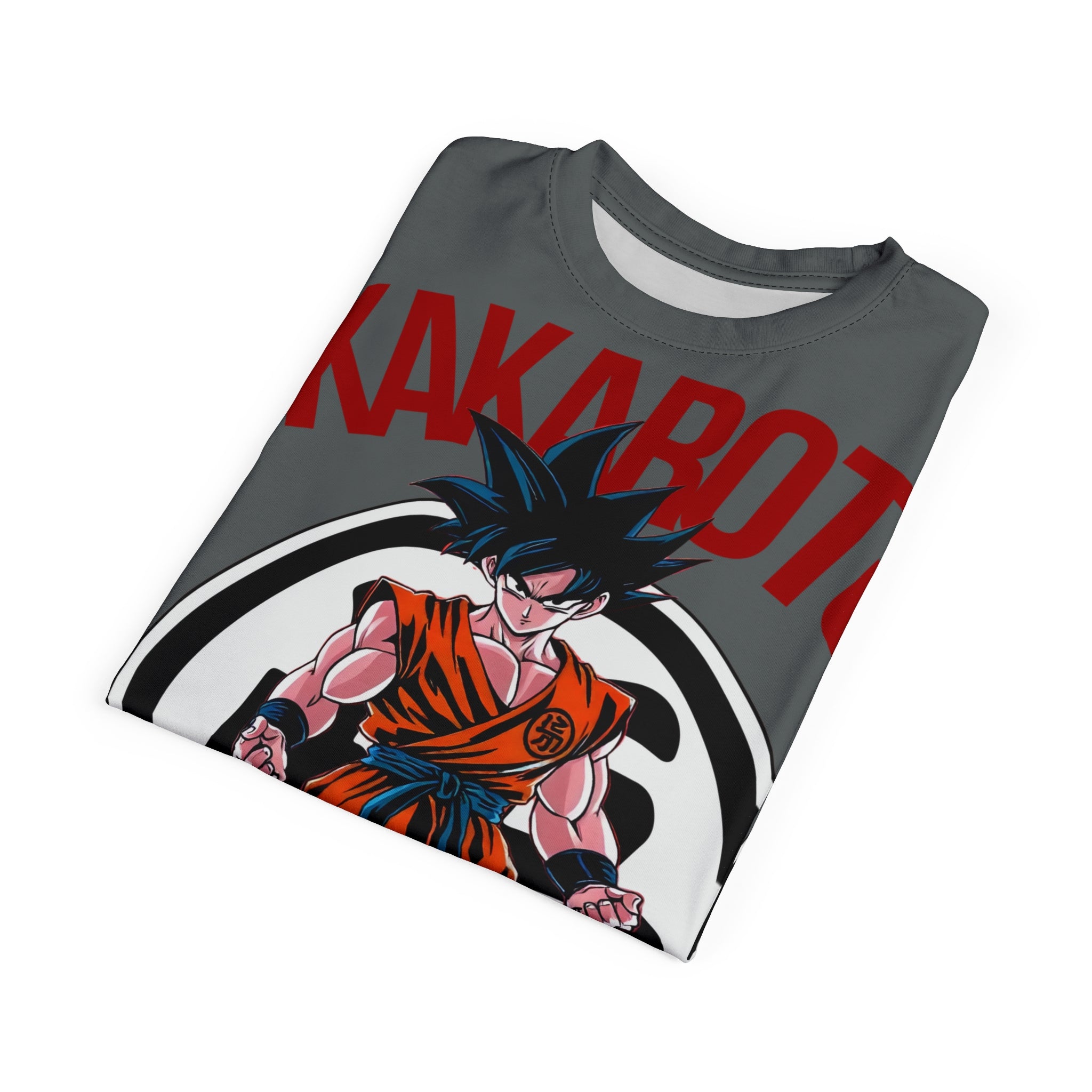 Dragon-Graphic Tee — 'KAKABOTO' Asian-Inspired Martial Artist Design