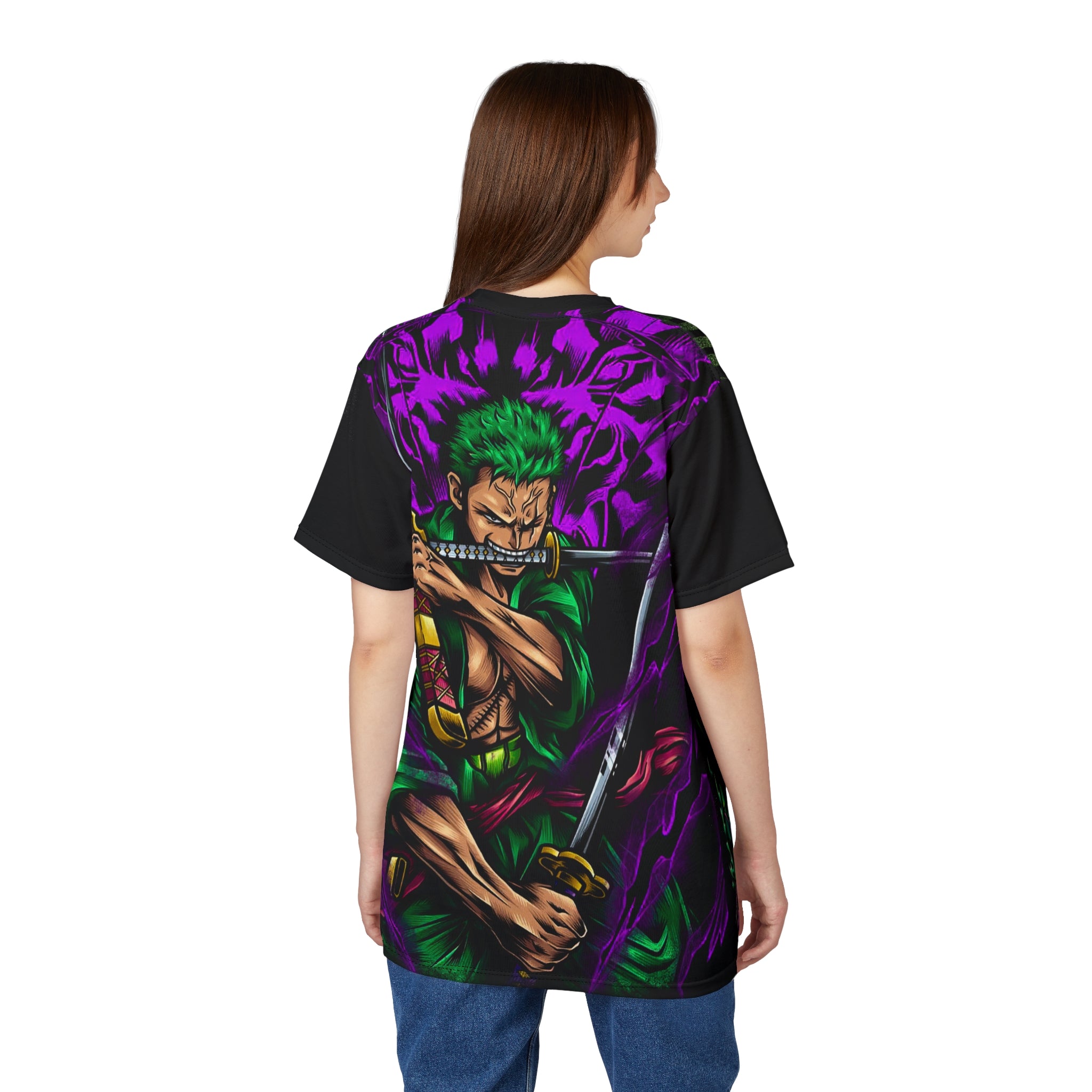 Anime- Pirate Captain Graphic Tee — All-Over Print