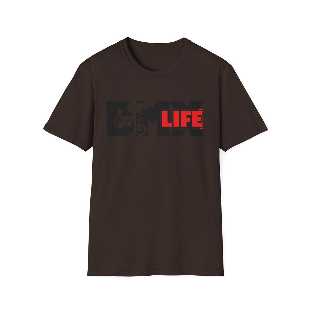 Rad- Life T-Shirt — Motocross Rider Tee with Back Number 33