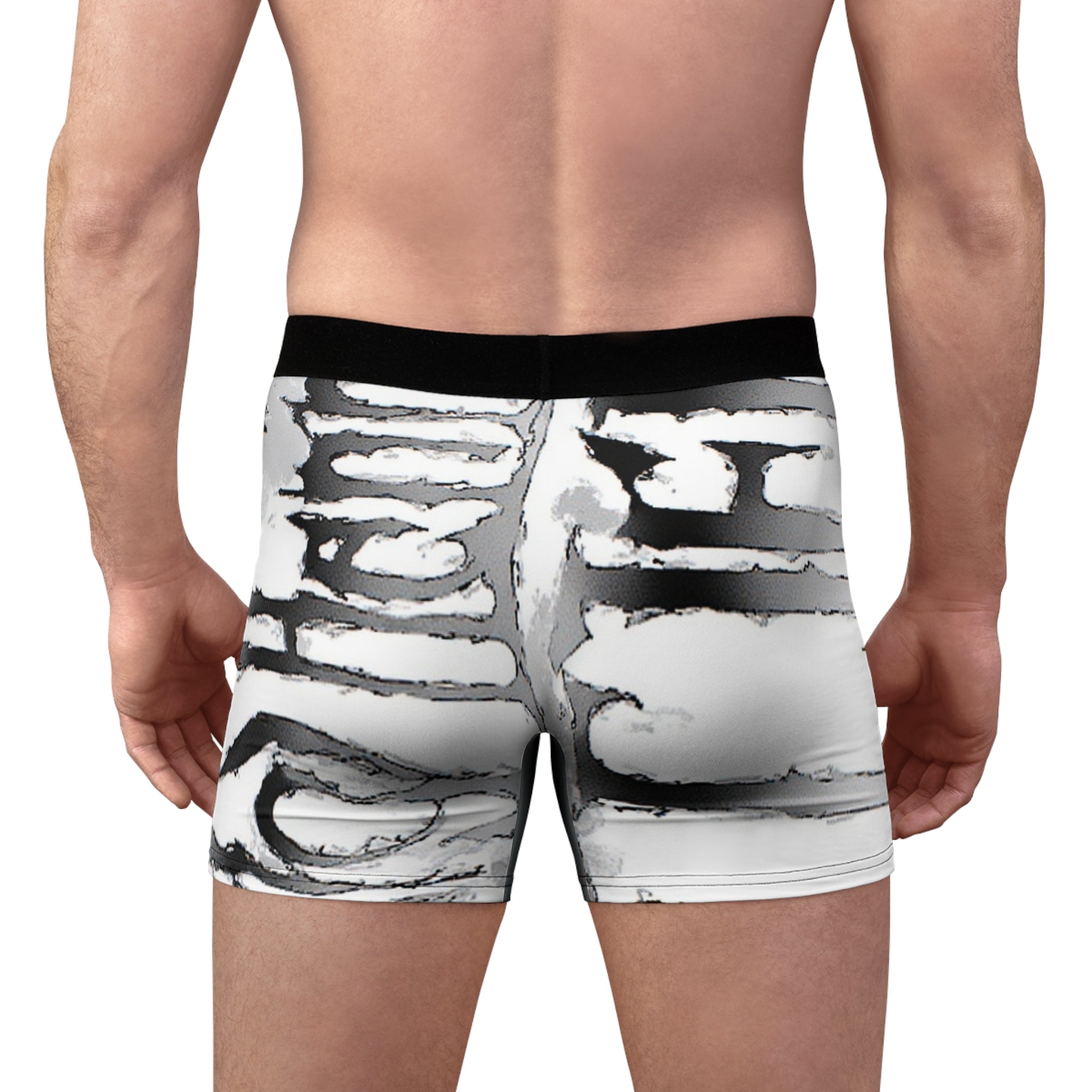 Henny- Men's Boxer Briefs — Dro's Henny's Gamefarm Mexican Gamefowl Graphic