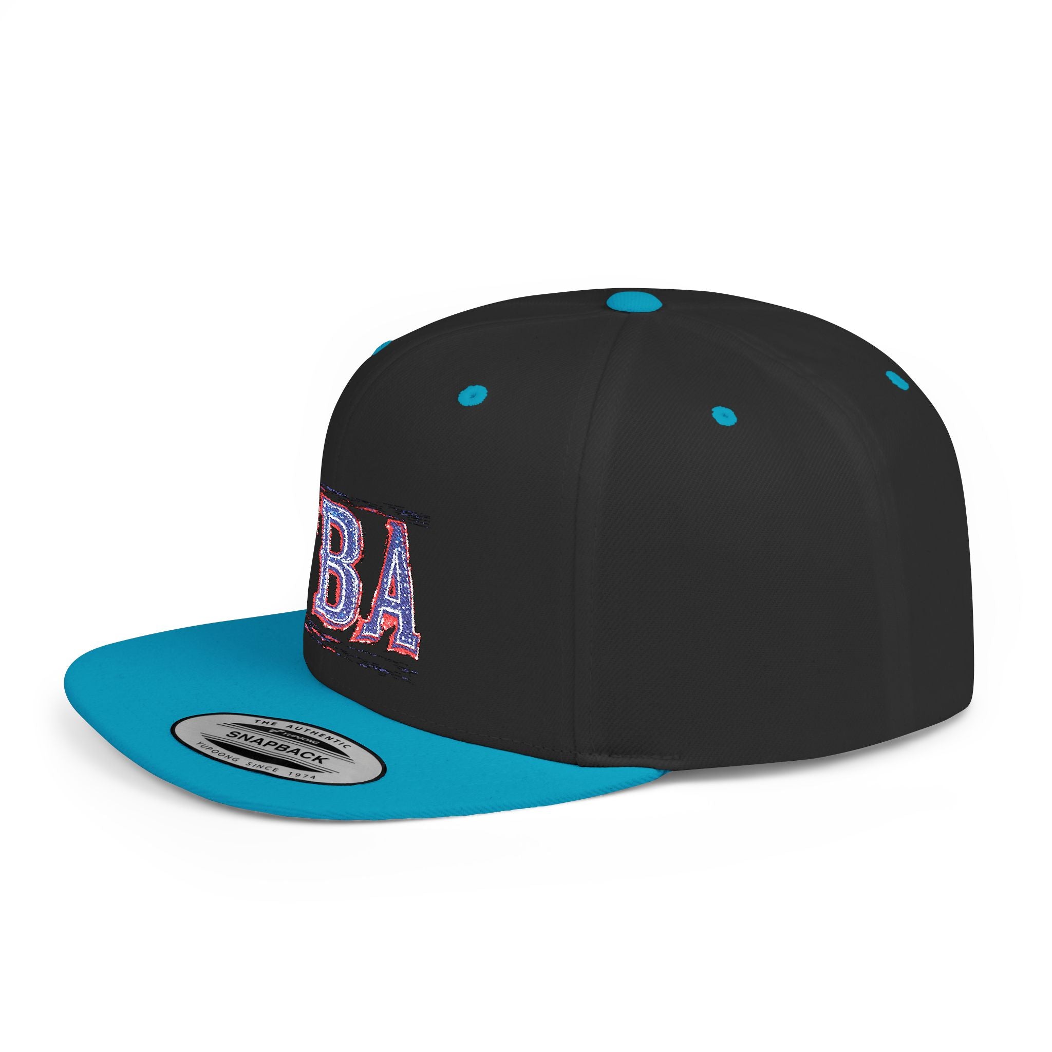 FBA- Distressed Patch Snapback Hat