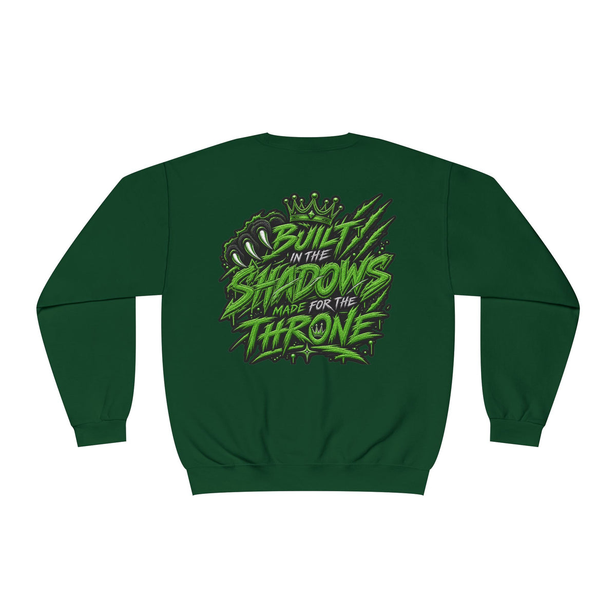 Shadow- "FERNYX" Green Graffiti Crewneck