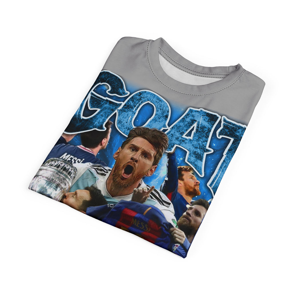 Team-GOAT Soccer T‑Shirt – Iconic Football Legend Collage Tee
