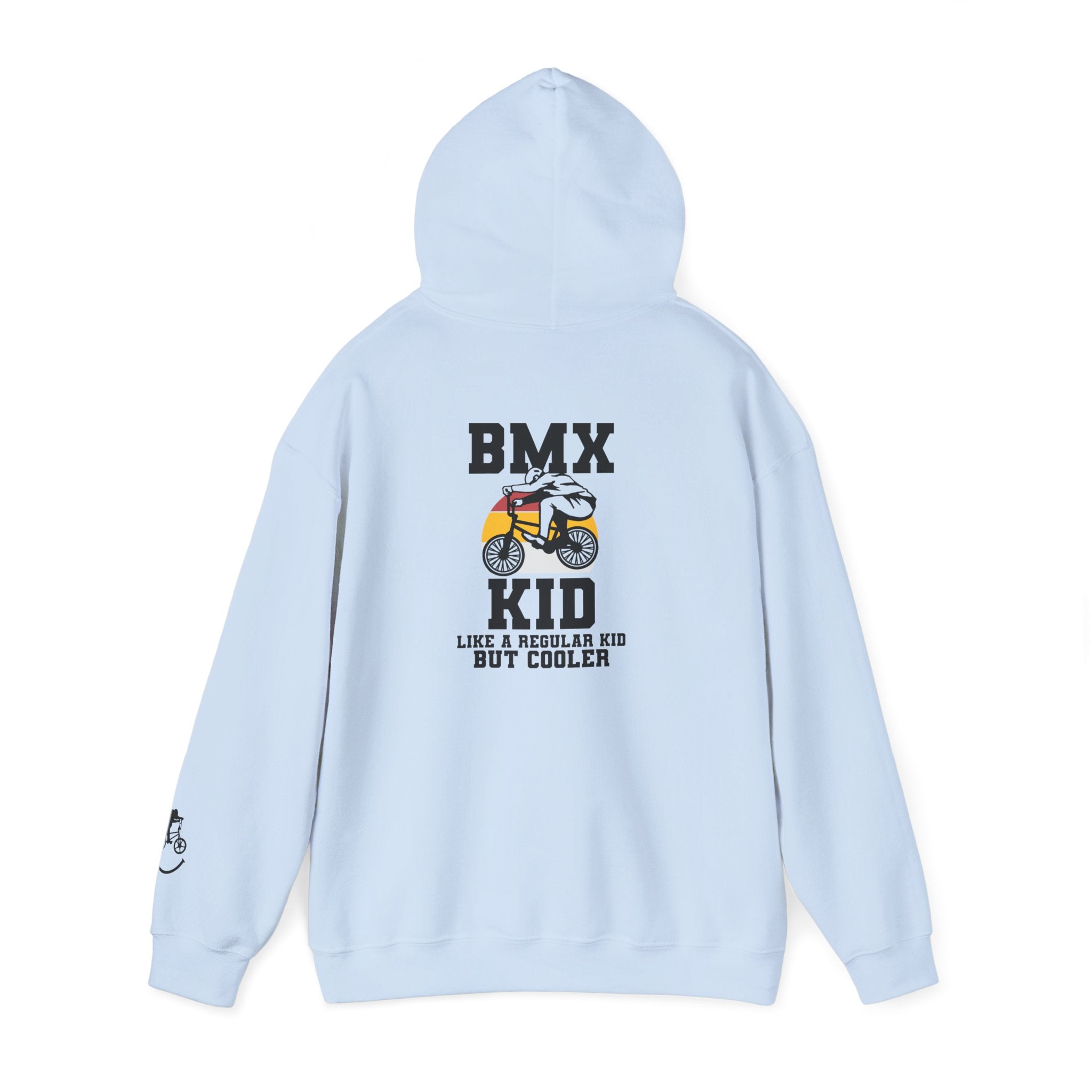 Rad-BMX Kid Hoodie — "Like a Regular Kid But Cooler" Youth BMX Pullover