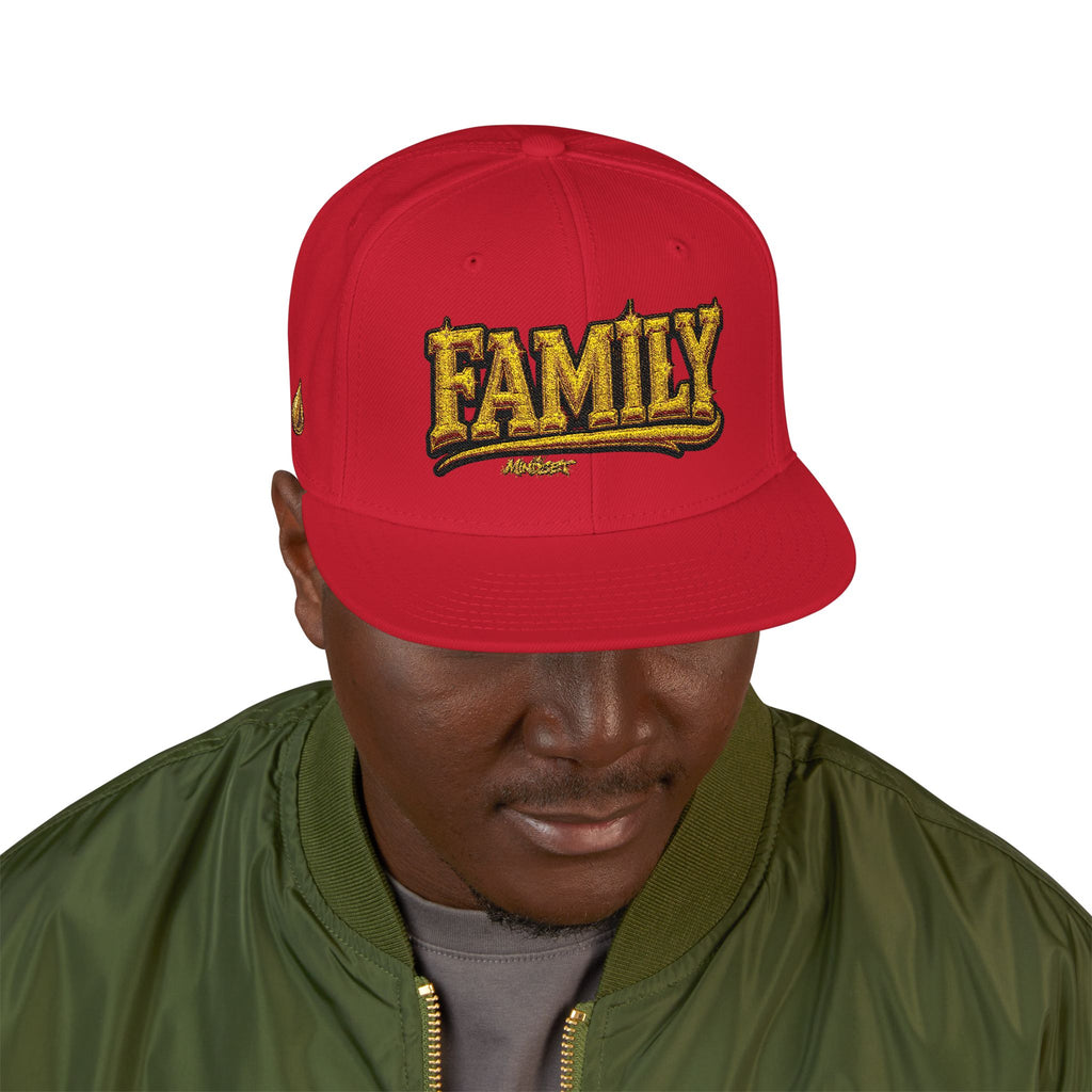 Hat- 'Family' Gold Snapback Hat – Urban Streetwear Cap