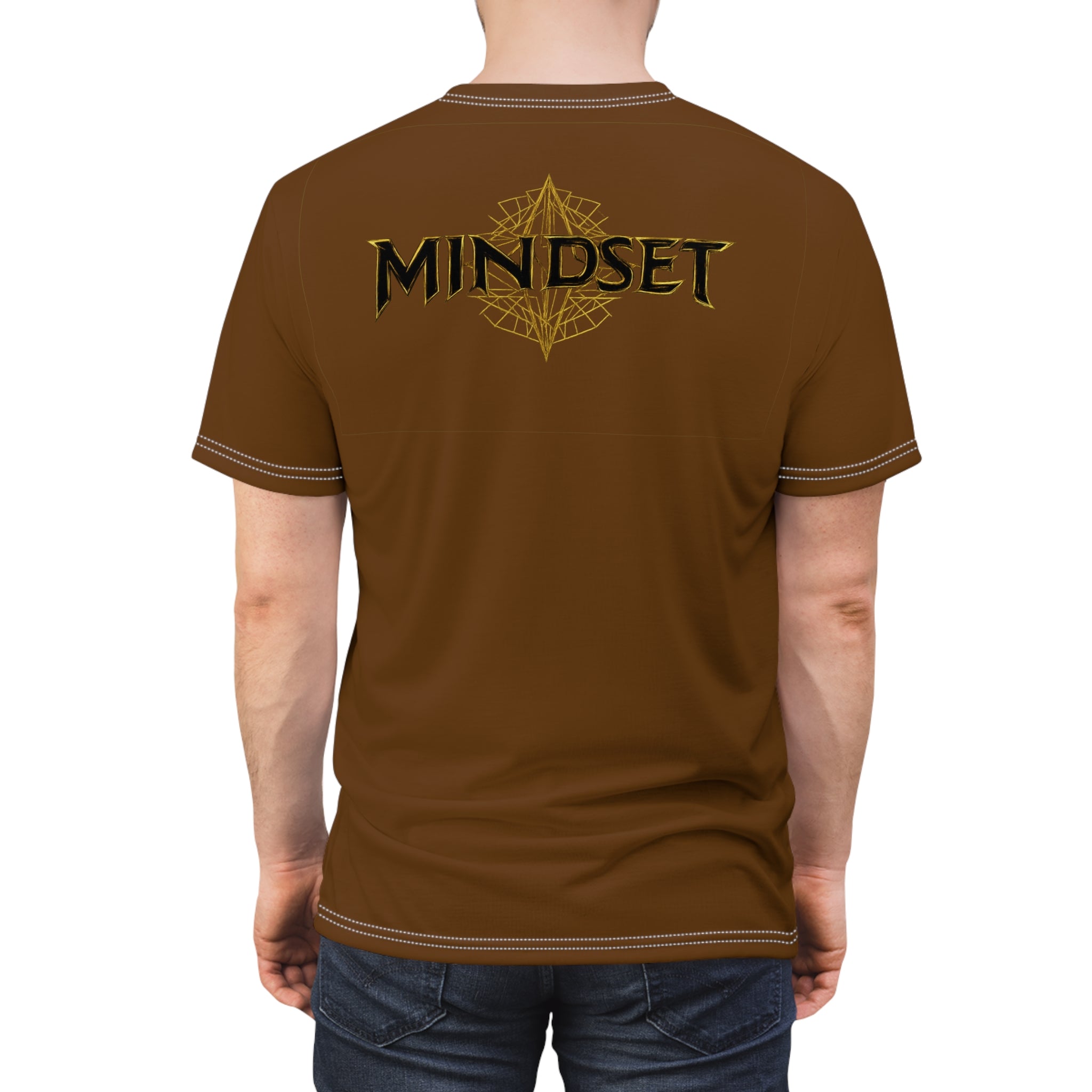 Mindset- Graphic Tee — 'Mindset' Streetwear Hoodie Illustration All-Over Print