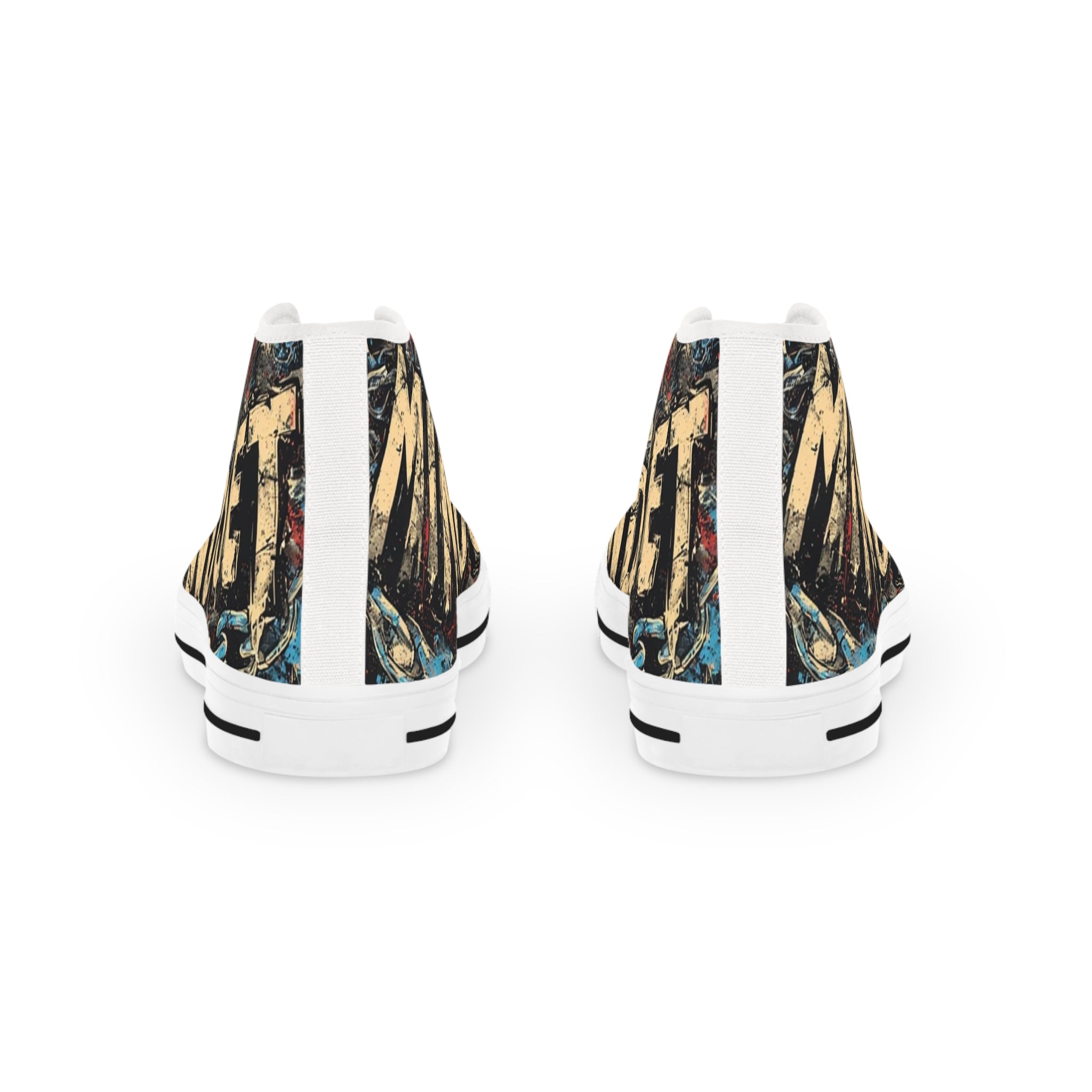 Shoes-Mindset-Grunge 'Windsurf' High Top Sneakers — Men's Retro Streetwear Canvas Shoes