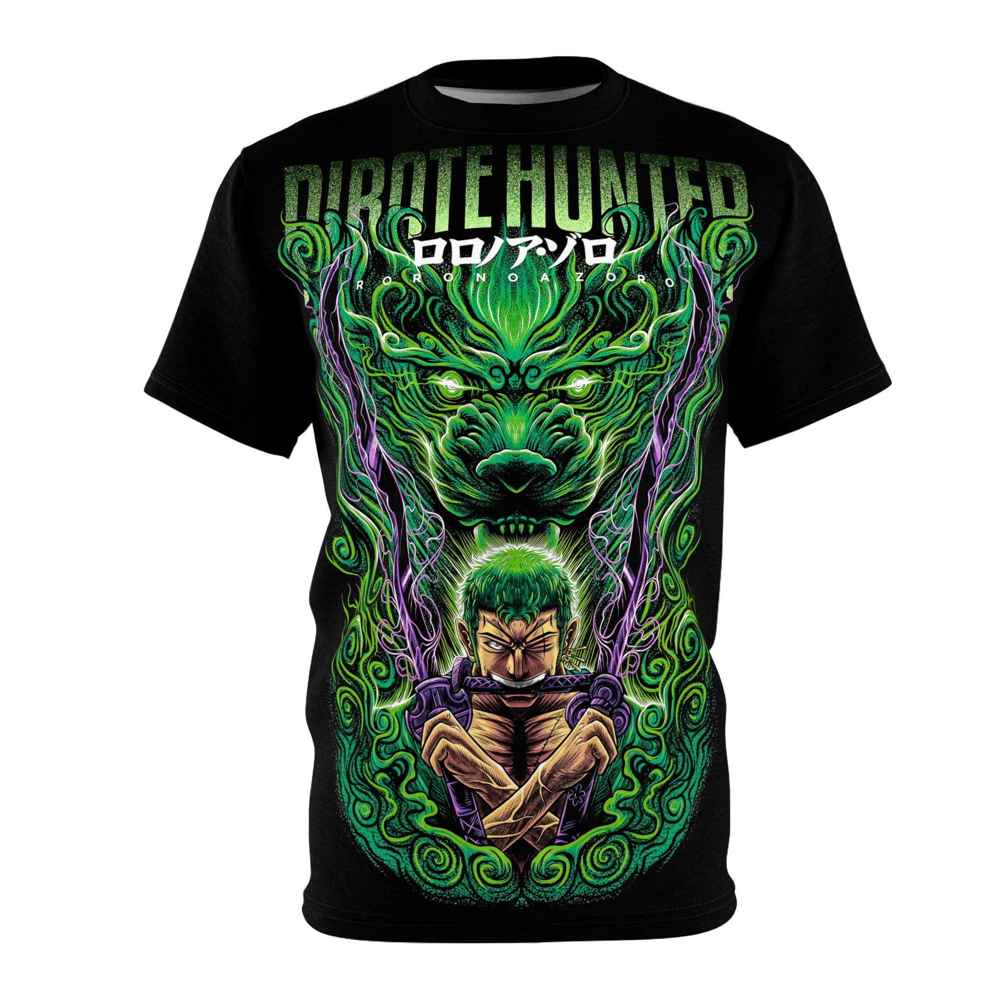 Anime- Hunter Anime Tee — Samurai Graphic Shirt