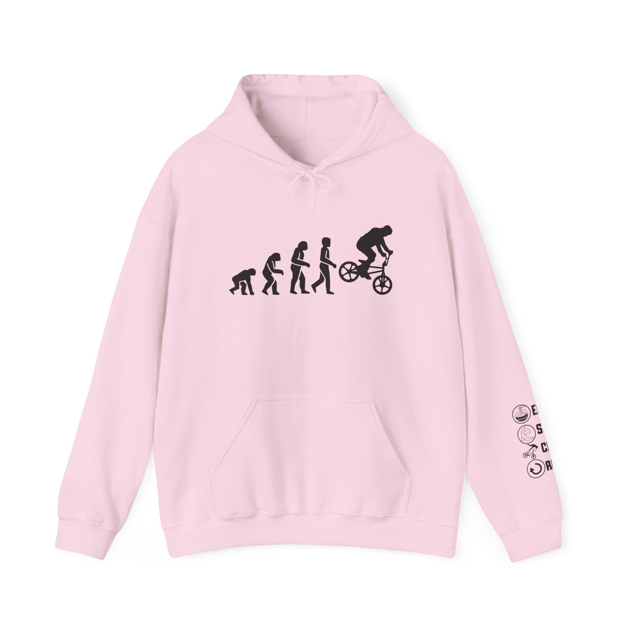 Rad-BMX Evolution Hoodie — BMX Rider Pullover for Cyclists & Streetwear