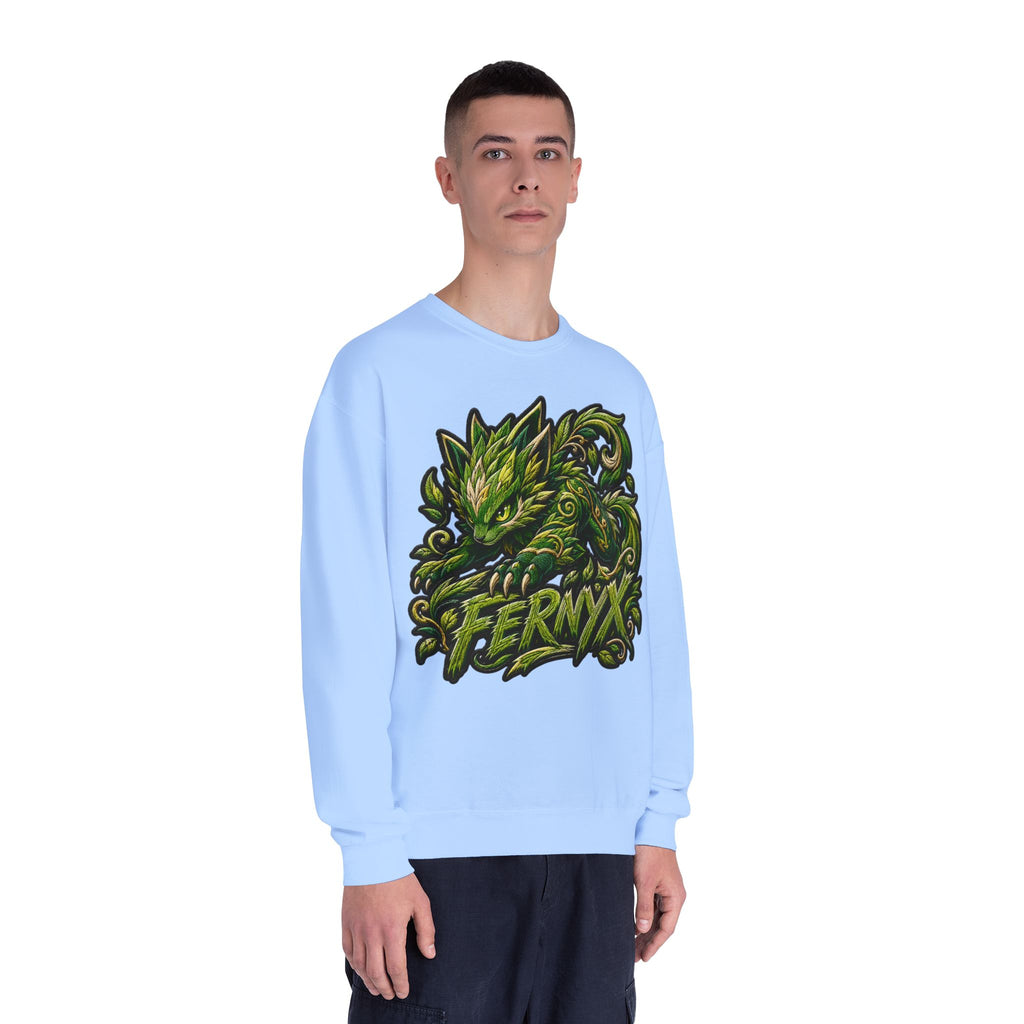 Shadow- "FERNYX" Green Graffiti Crewneck