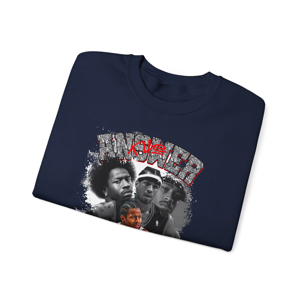 Retro-Allen Iverson Retro Crewneck Sweatshirt