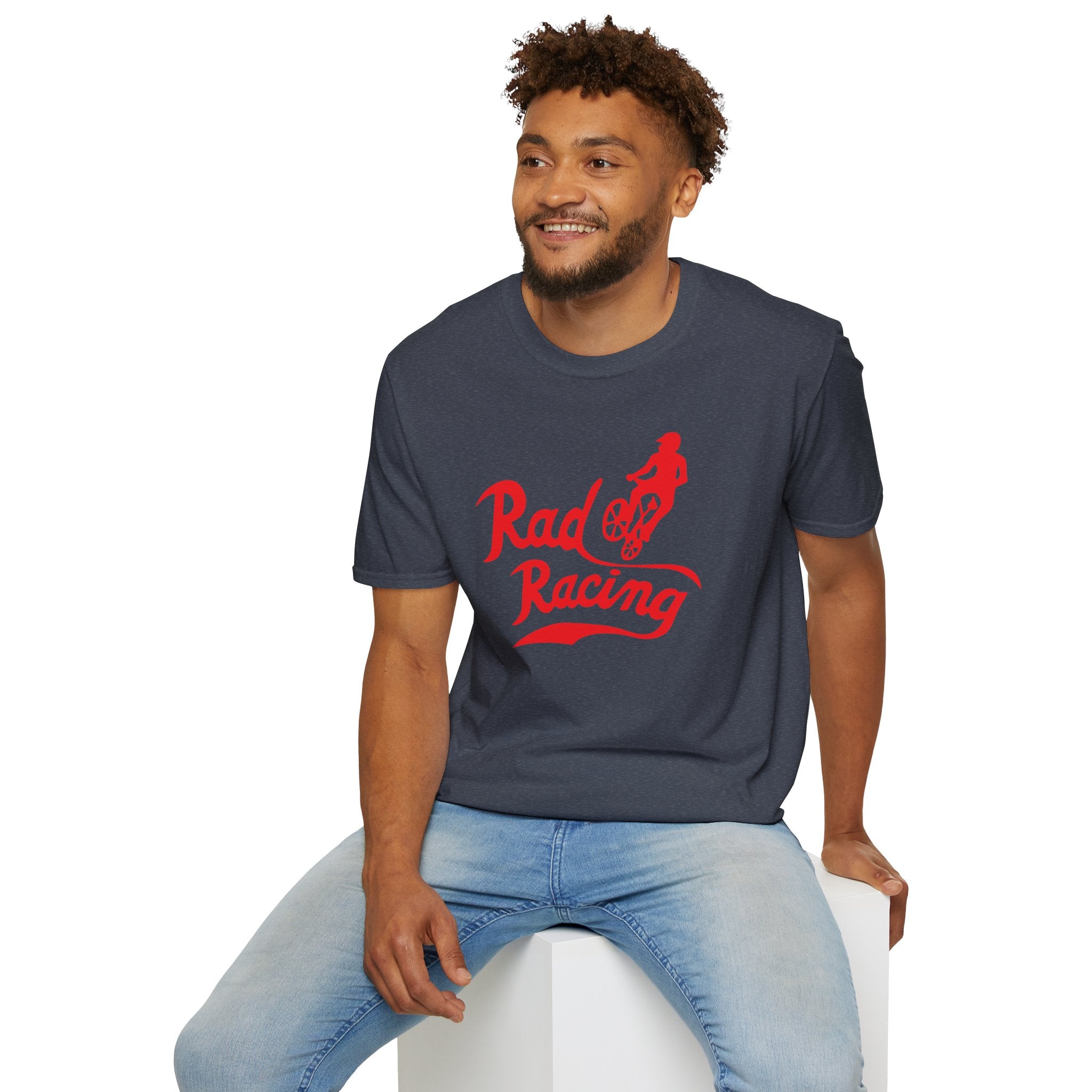 Rad- Racing T-Shirt — Vintage BMX & Motocross Graphic Tee