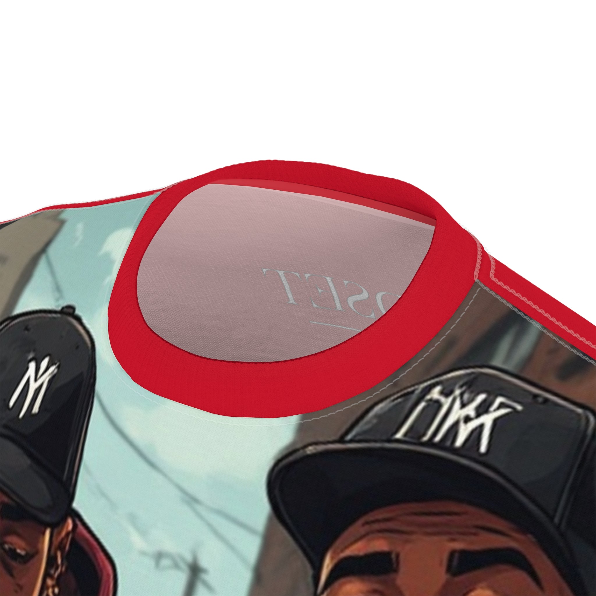Mindset- Hip Hop Duo Graphic Tee — Vintage Street Rap Illustration