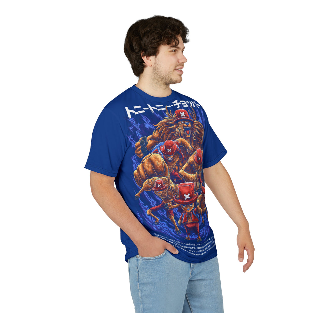 Anime- Graphic Tee — Anime Pirate Crew All-Over Print