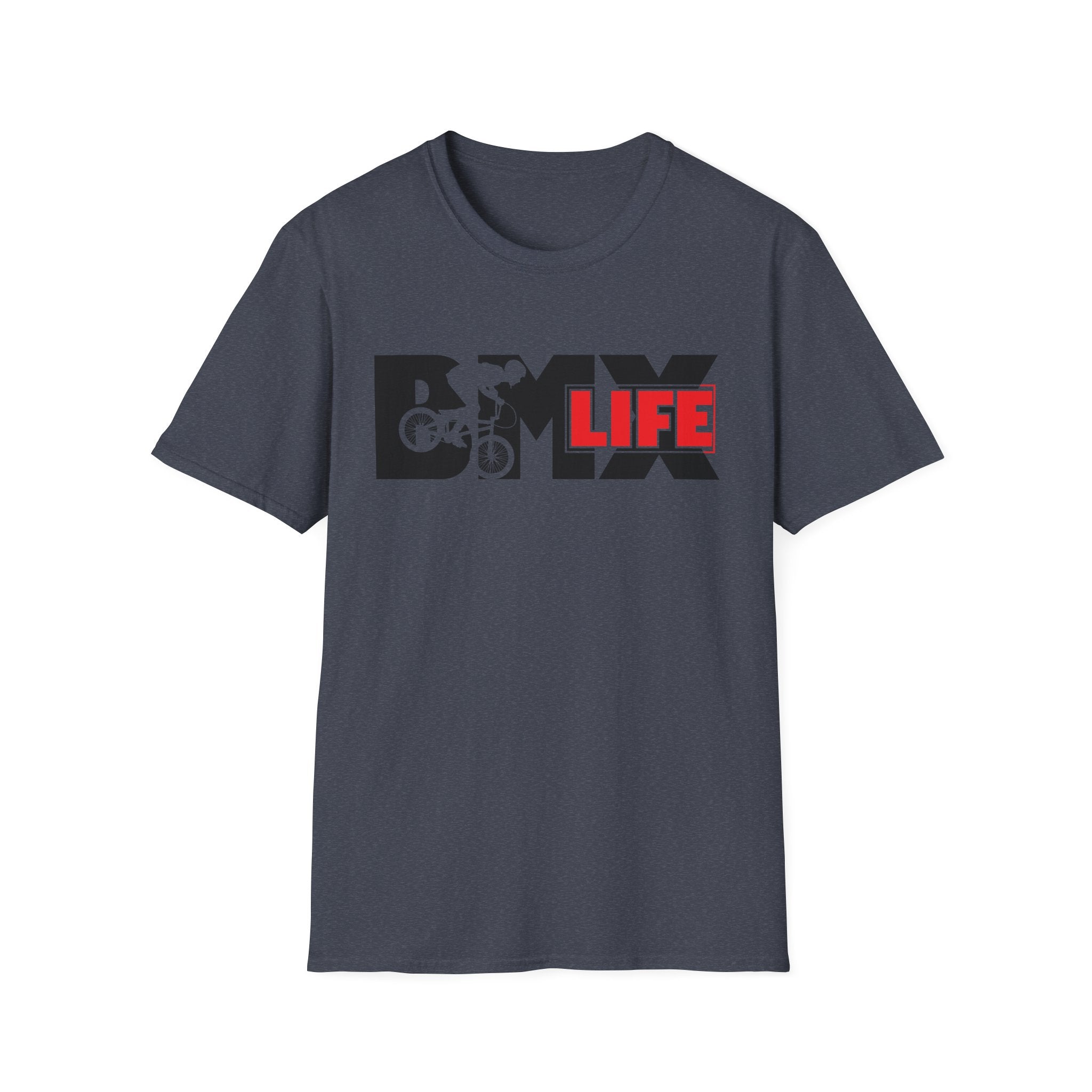 Rad- Life T-Shirt — Motocross Rider Tee with Back Number 33