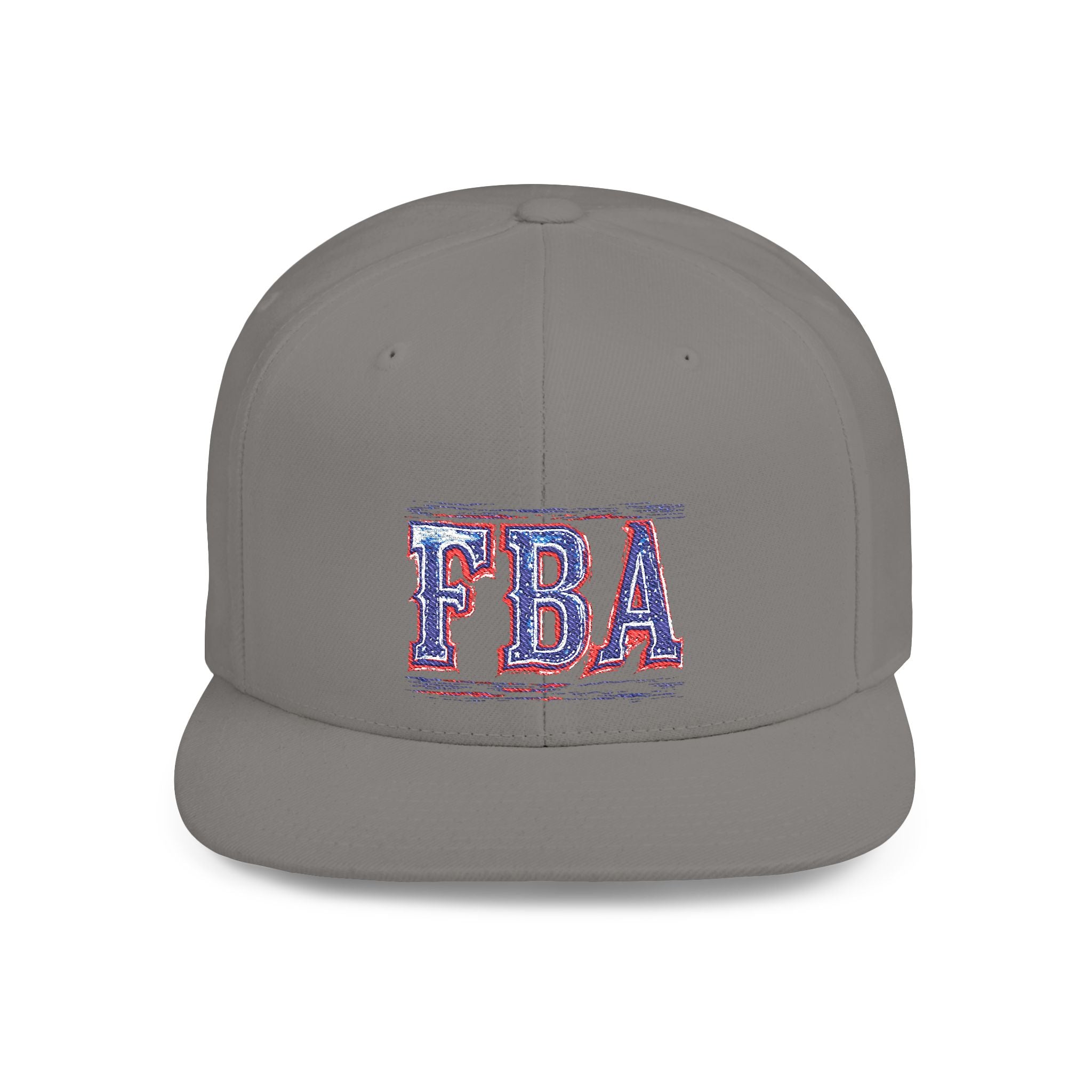 FBA- Distressed Patch Snapback Hat