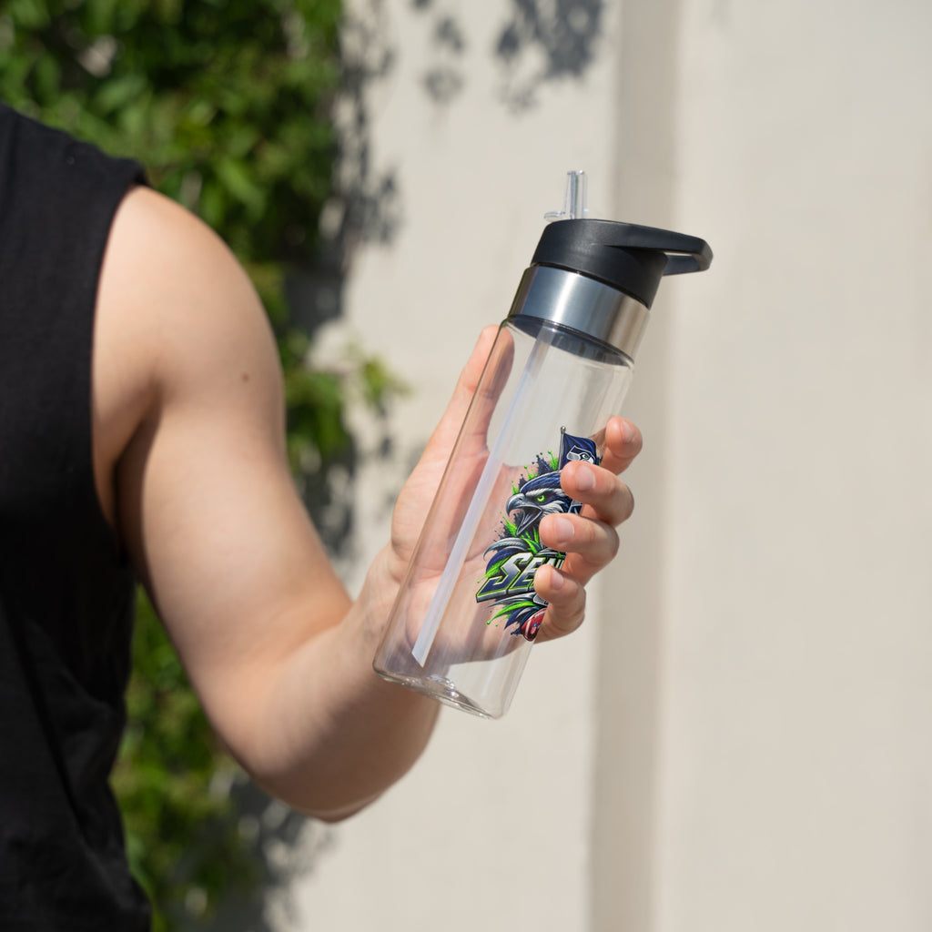 ZzTeam-Seahawks Graphic Sport Bottle - 20oz Tritan™