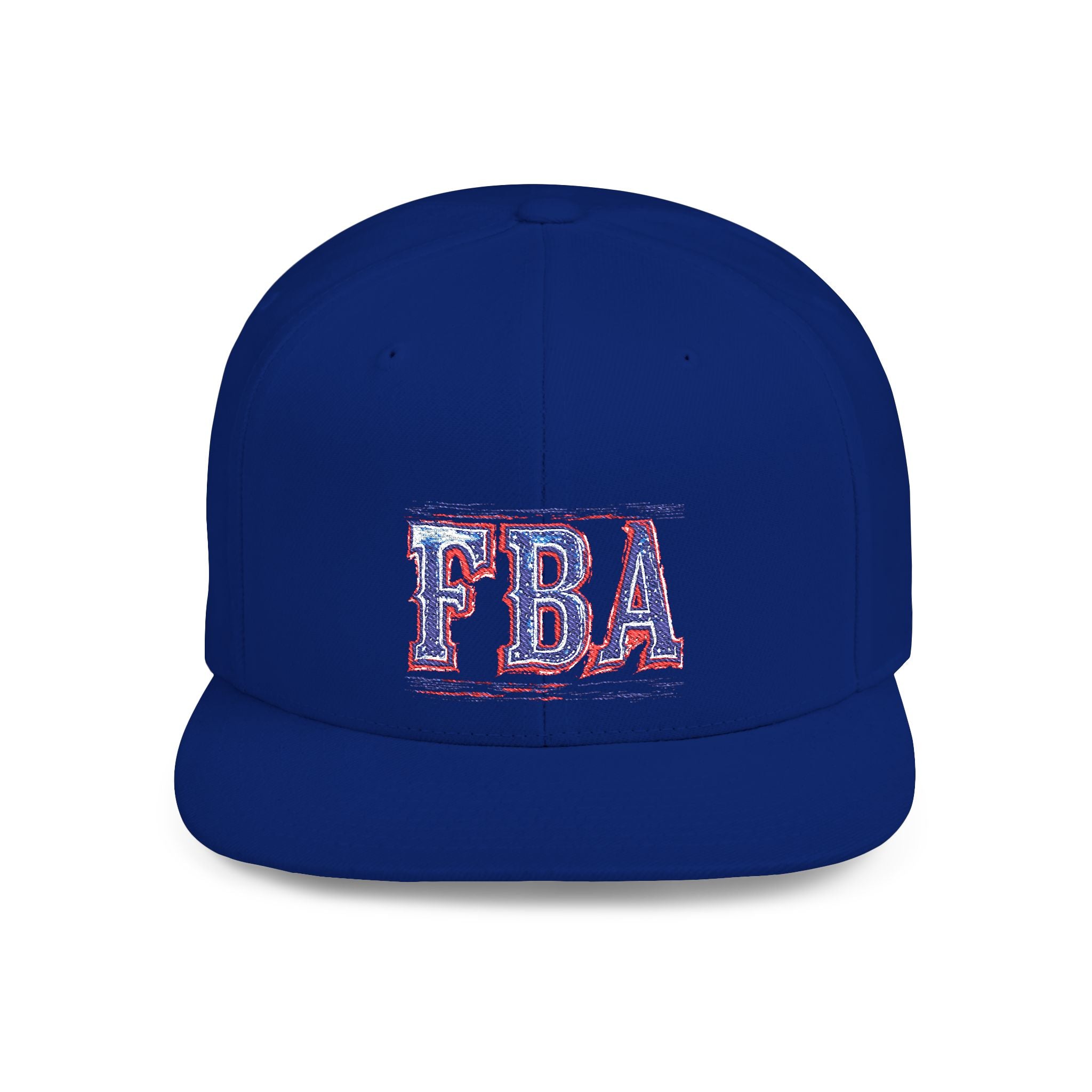 FBA- Distressed Patch Snapback Hat