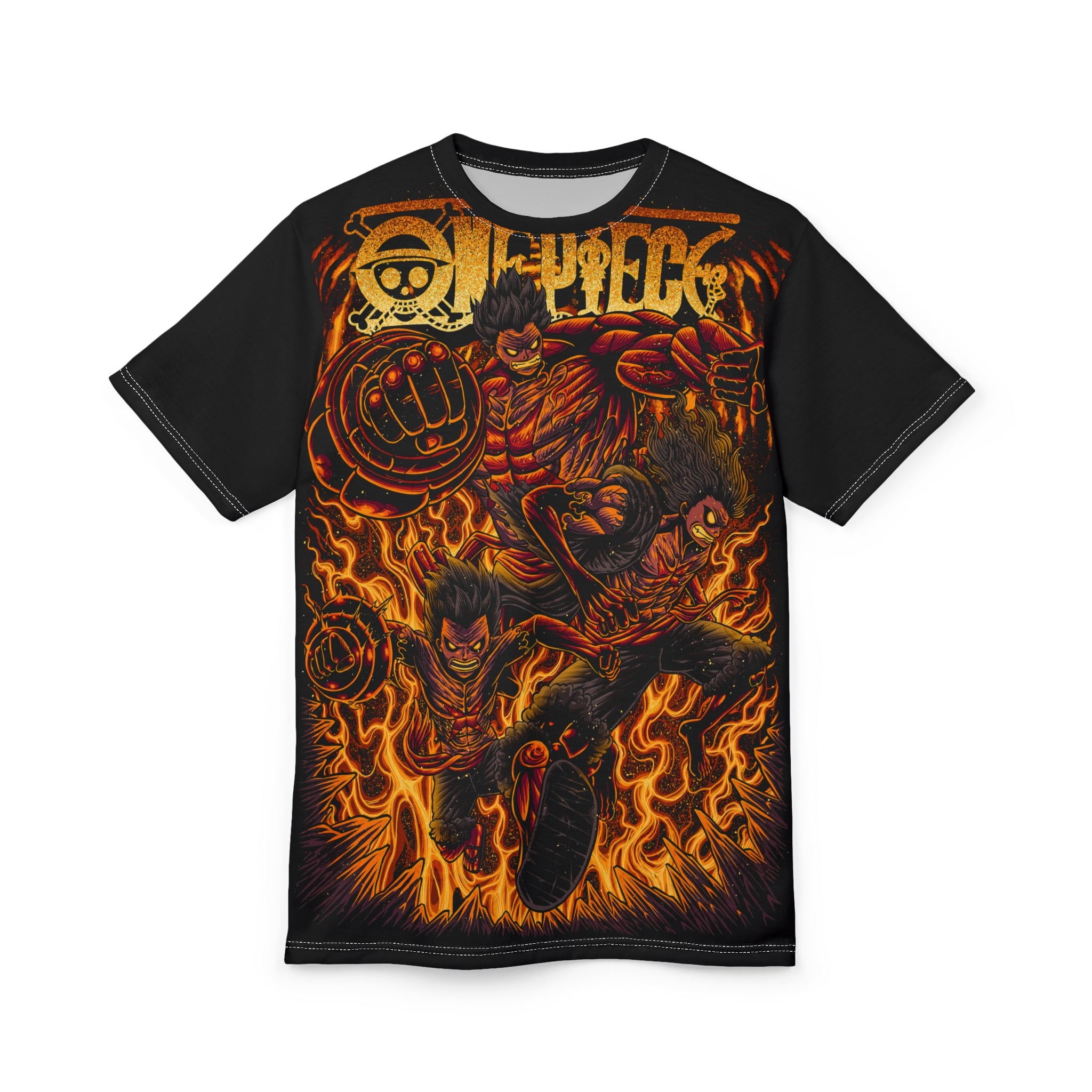 Anime- Fourth Flames Graphic Tee