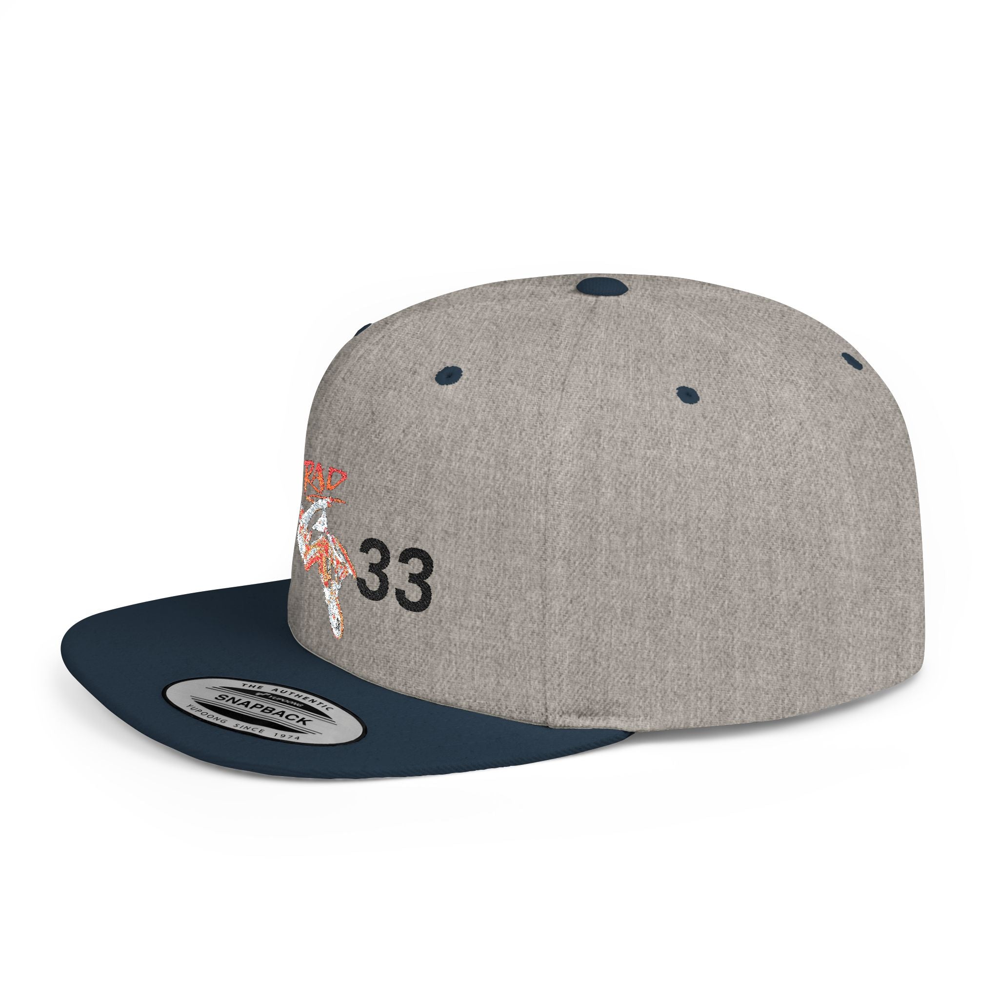Rad-Flat Bill Snapback