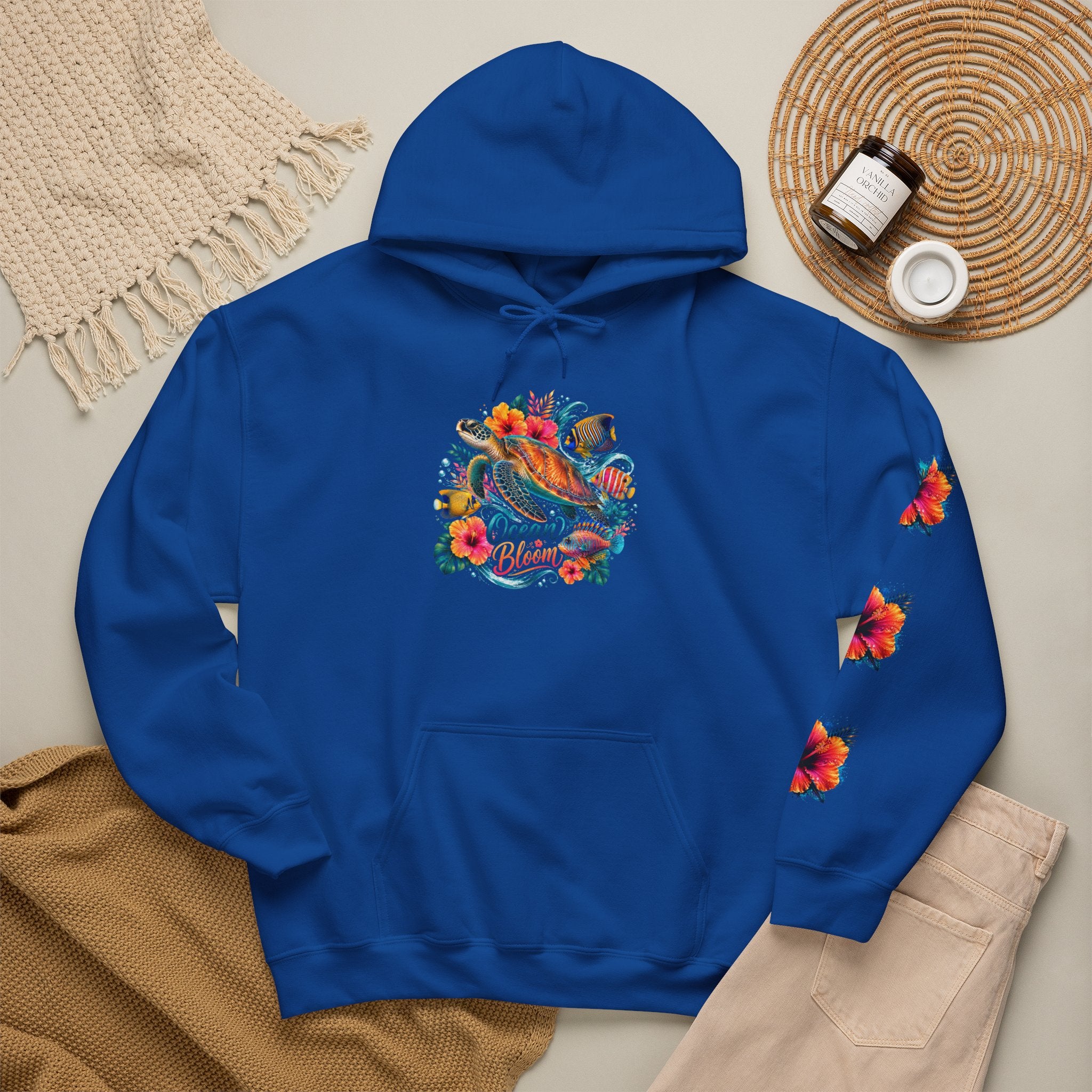 Tiff-Mindset Nevada Floral Hoodie — ‘Dream Believe’ Graphic Pullover