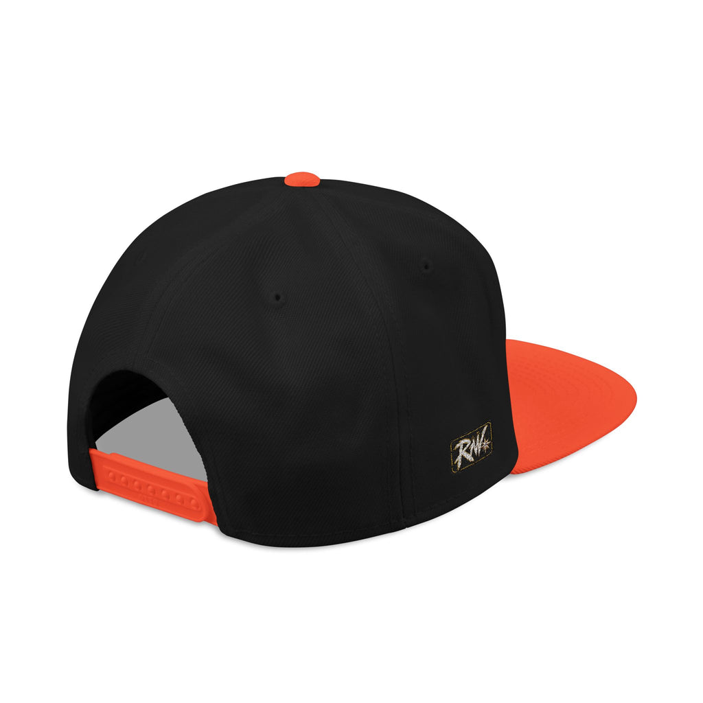 Hat-Embroidered City Gold Snapback Hat
