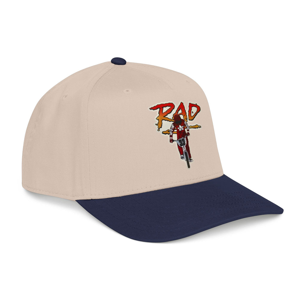 Rad- Dirt Bike Cap — Retro Motocross Baseball Hat