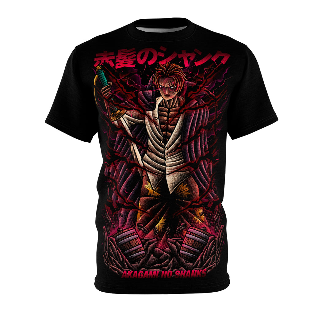 Anime- Shank Anime Warrior T-Shirt — Japanese Graphic Tee