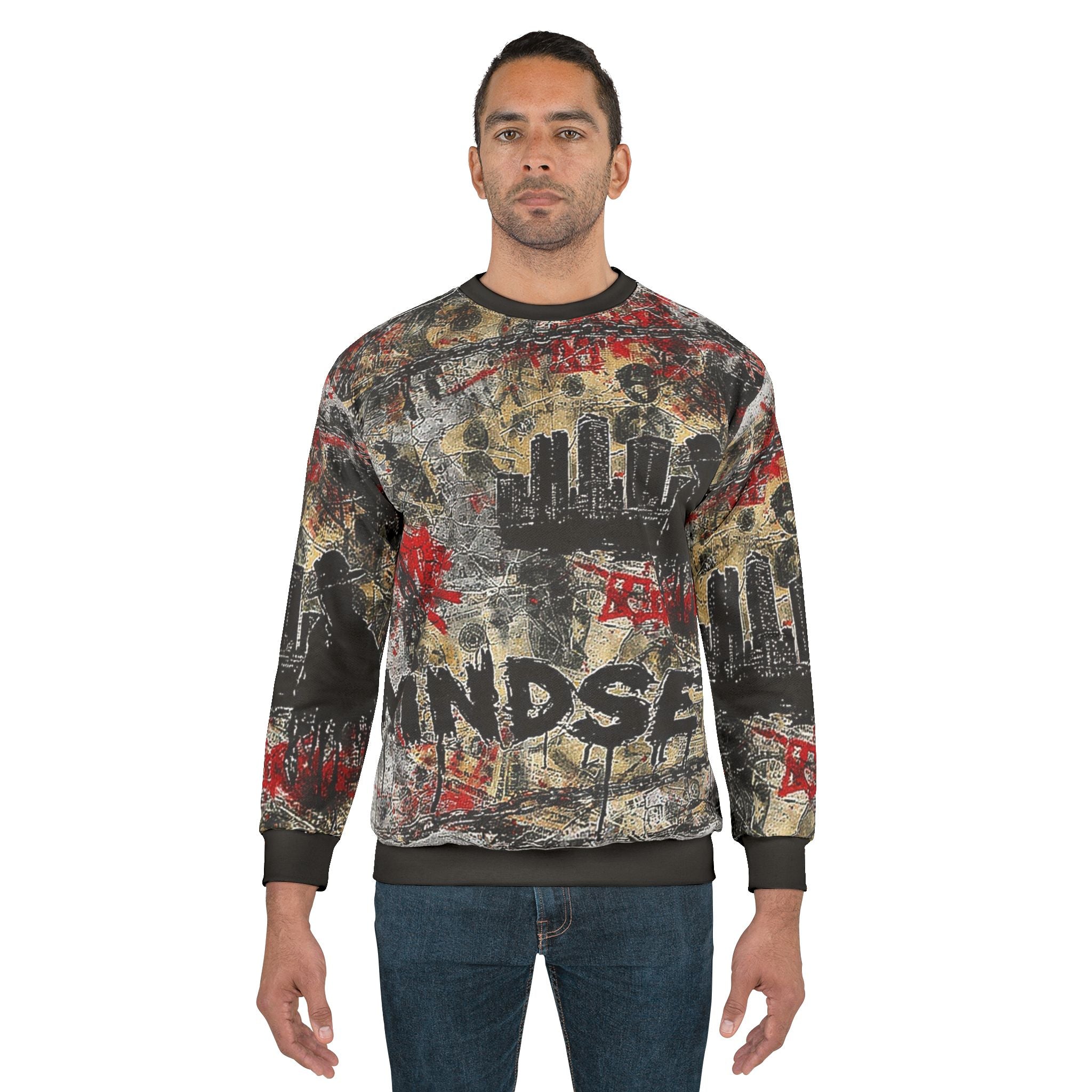 Mindset- Sweatshirt — Urban Street Art All-Over Print