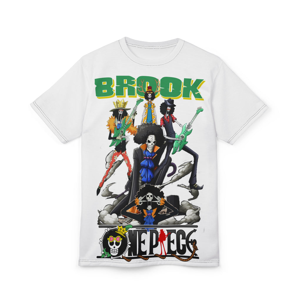 Anime-Brook One Piece Graphic Tee – Anime Band Skull Crew T-Shirt