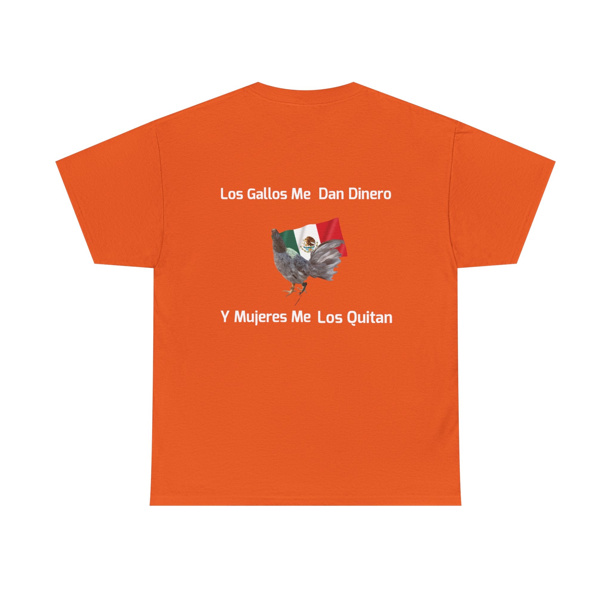 Henny-Gamefowl Tee — "Dro's Henny's Gamefarm" Mexican Flag Rooster Shirt