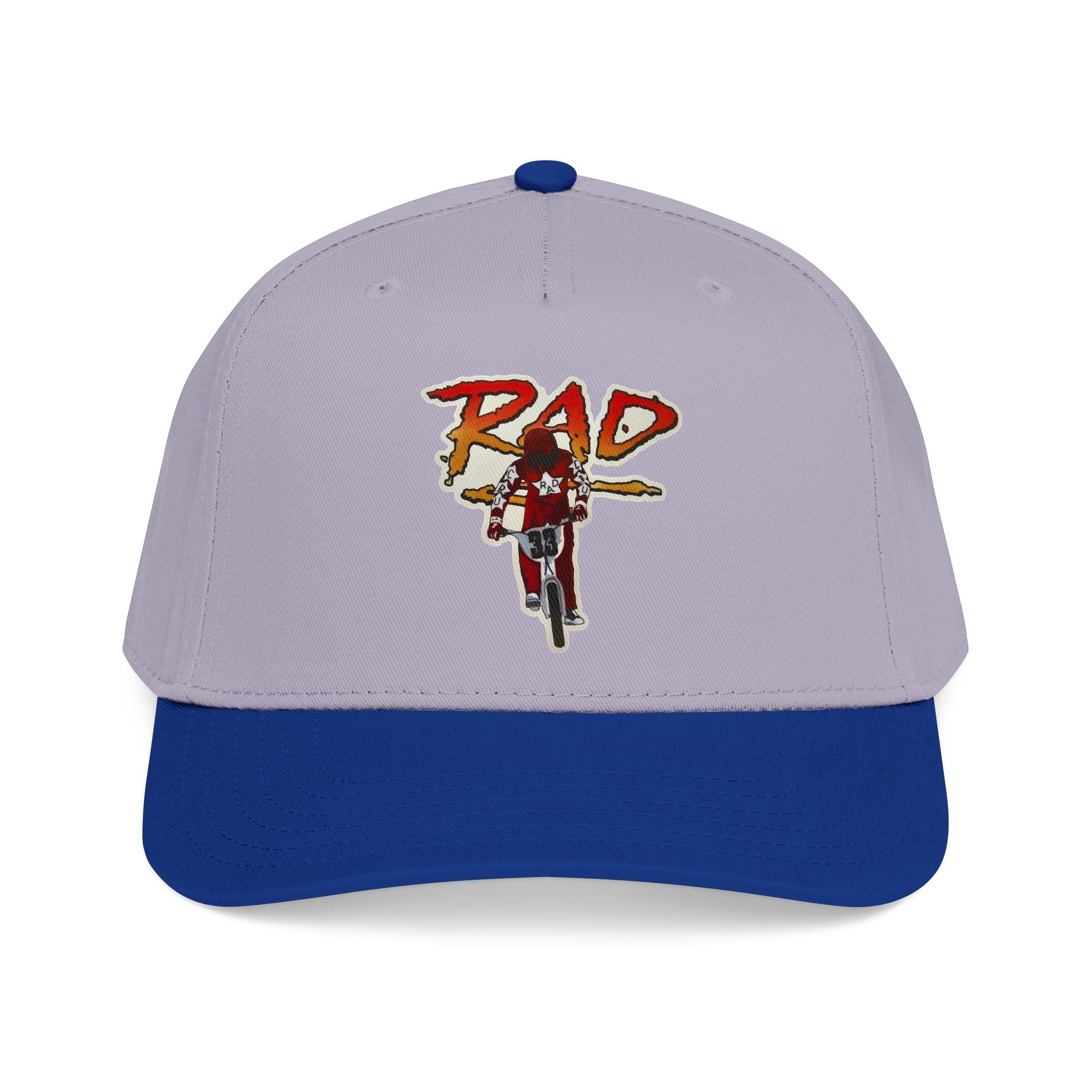 Rad- Dirt Bike Cap — Retro Motocross Baseball Hat