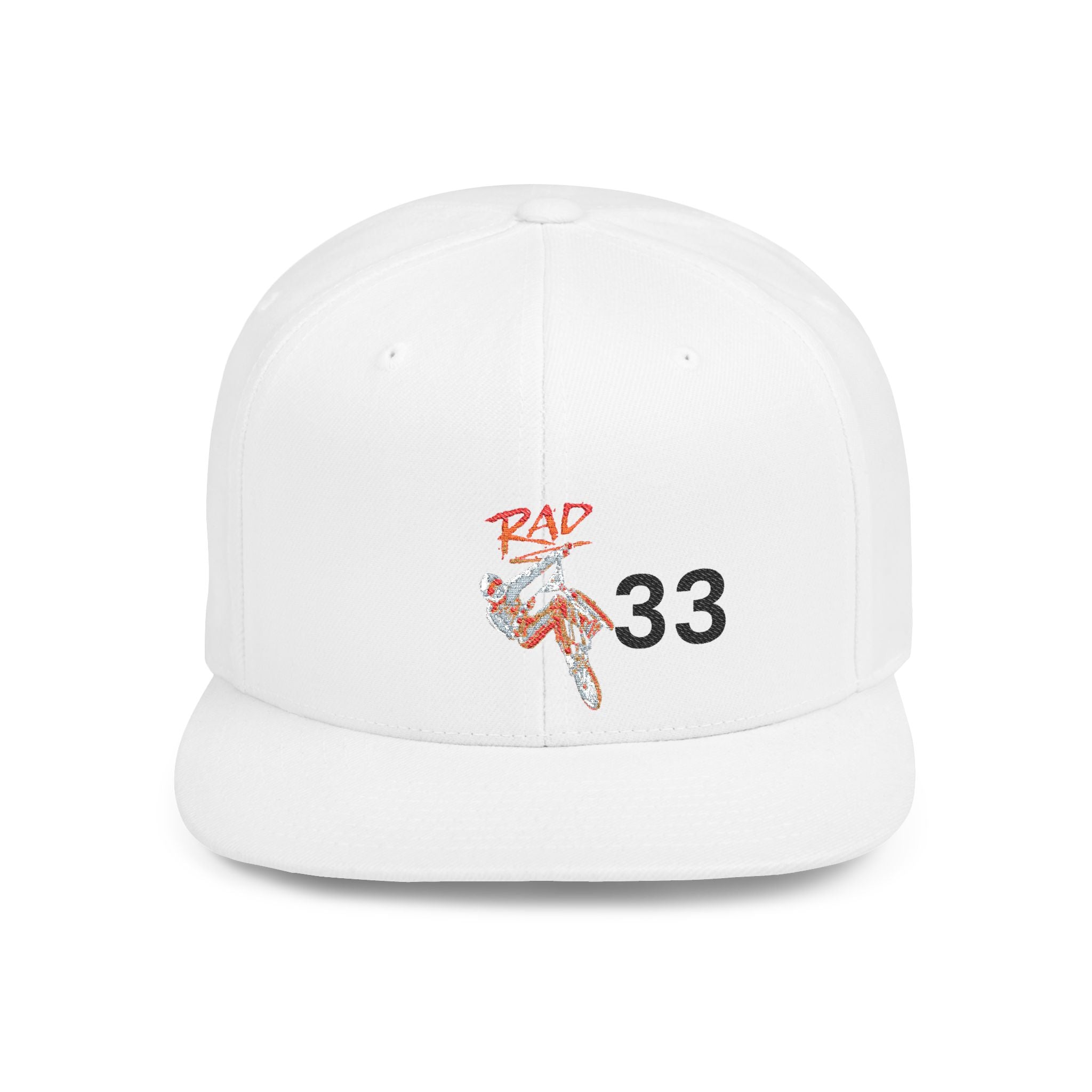 Rad-Flat Bill Snapback